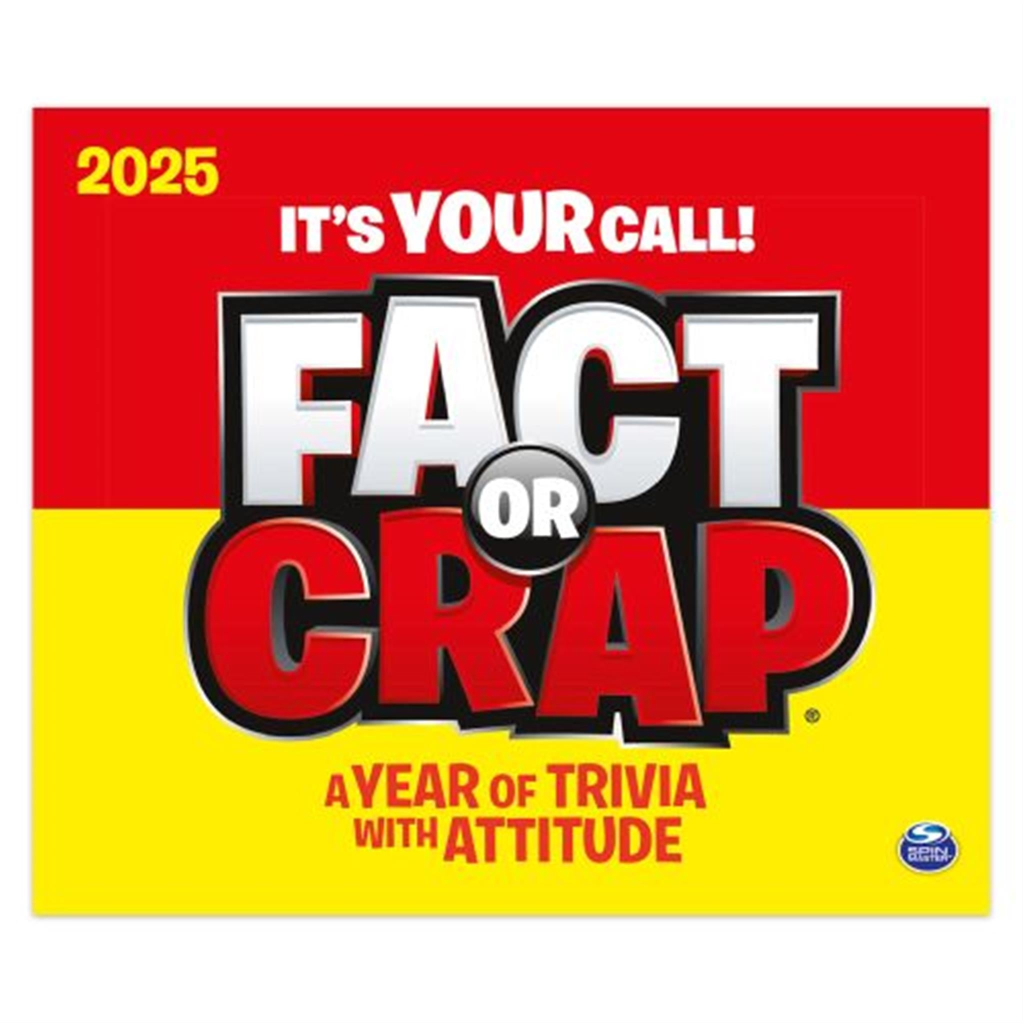 Fact Or Crap Box 2025 Calendar