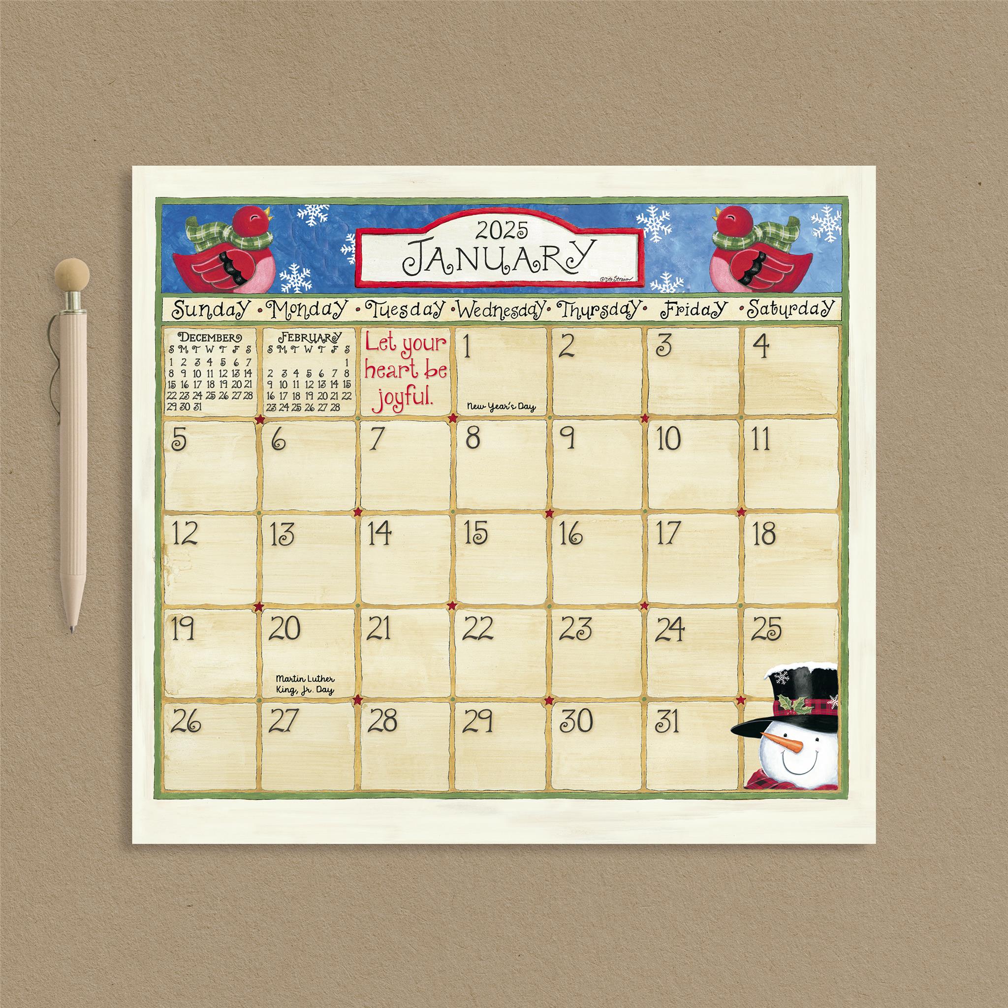 Coming Home Keepsake Special Edition Mini 2025 Calendar