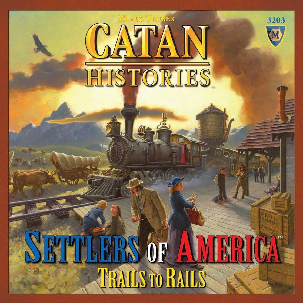 Catan Settlers of America Strategy Game by Catan Studios - Calendar Club  029877032037