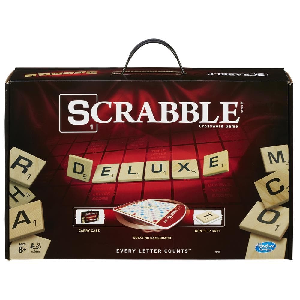 Scrabble Deluxe by Hasbro | 630509254576