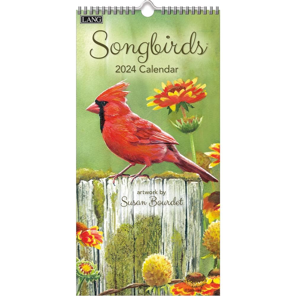 Slim　2024　Lang　Calendar　Companies　Inc.　Calendar　The　Songbirds　9781469430577　Club