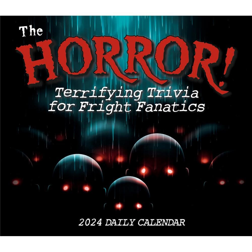 9781531937225 The Horror Terrifying Trivia for Fright Fanatics 2024 Box