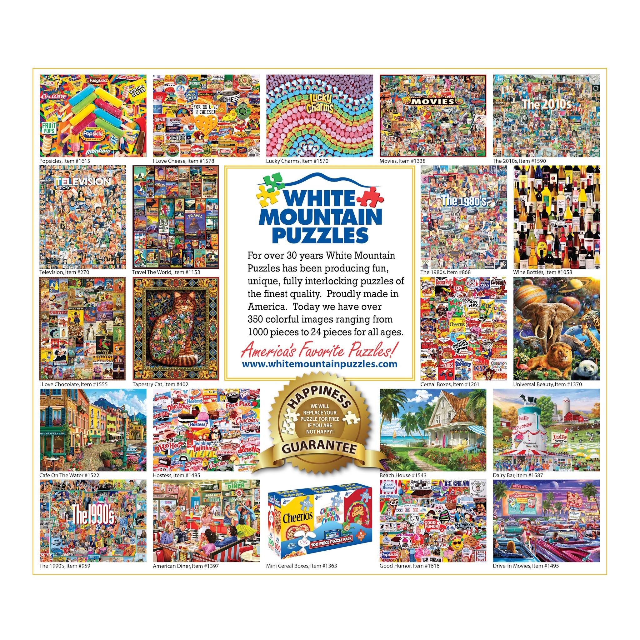 Christmas in the City 1000 Piee Puzzle White Mountain