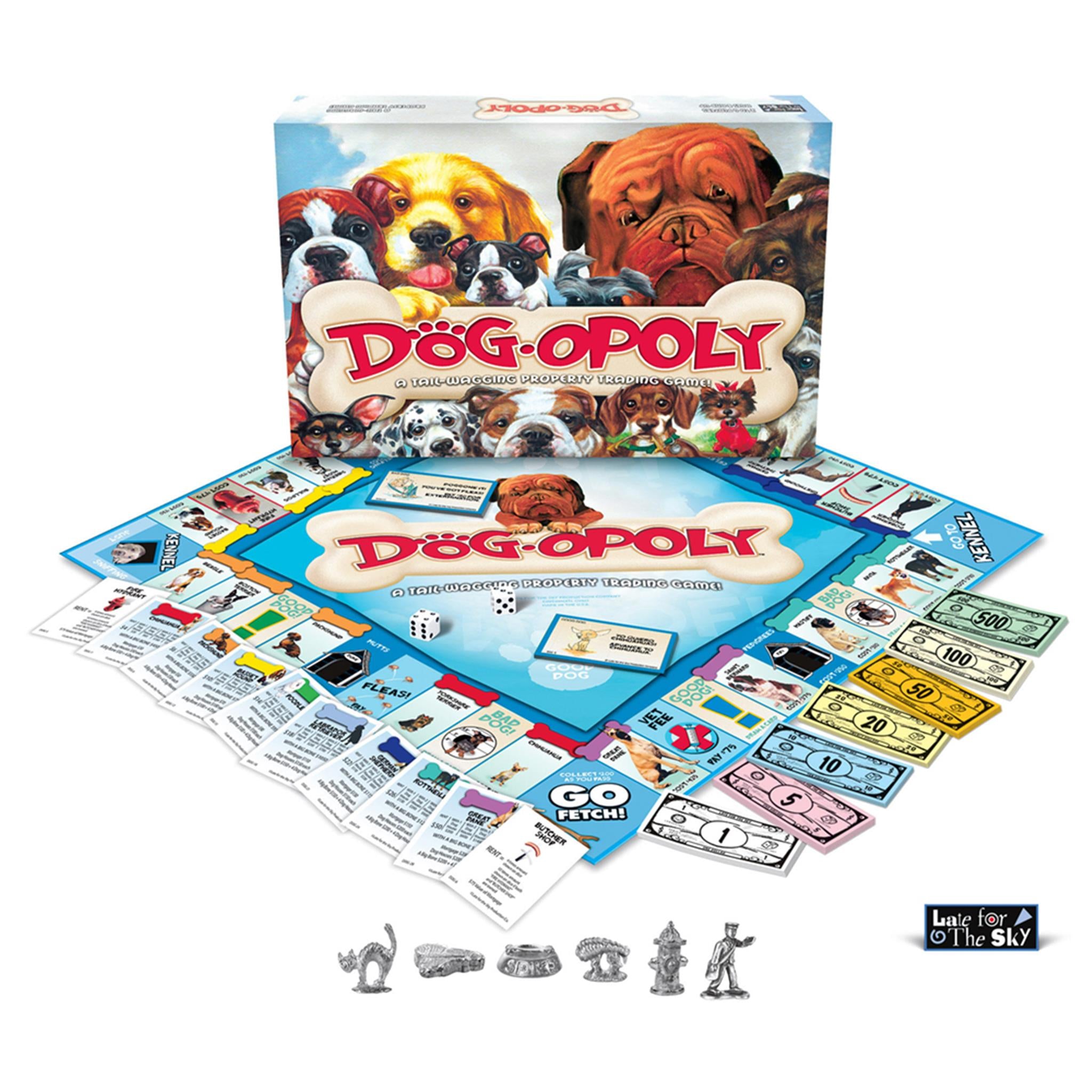 Dog Opoly Family Board Game