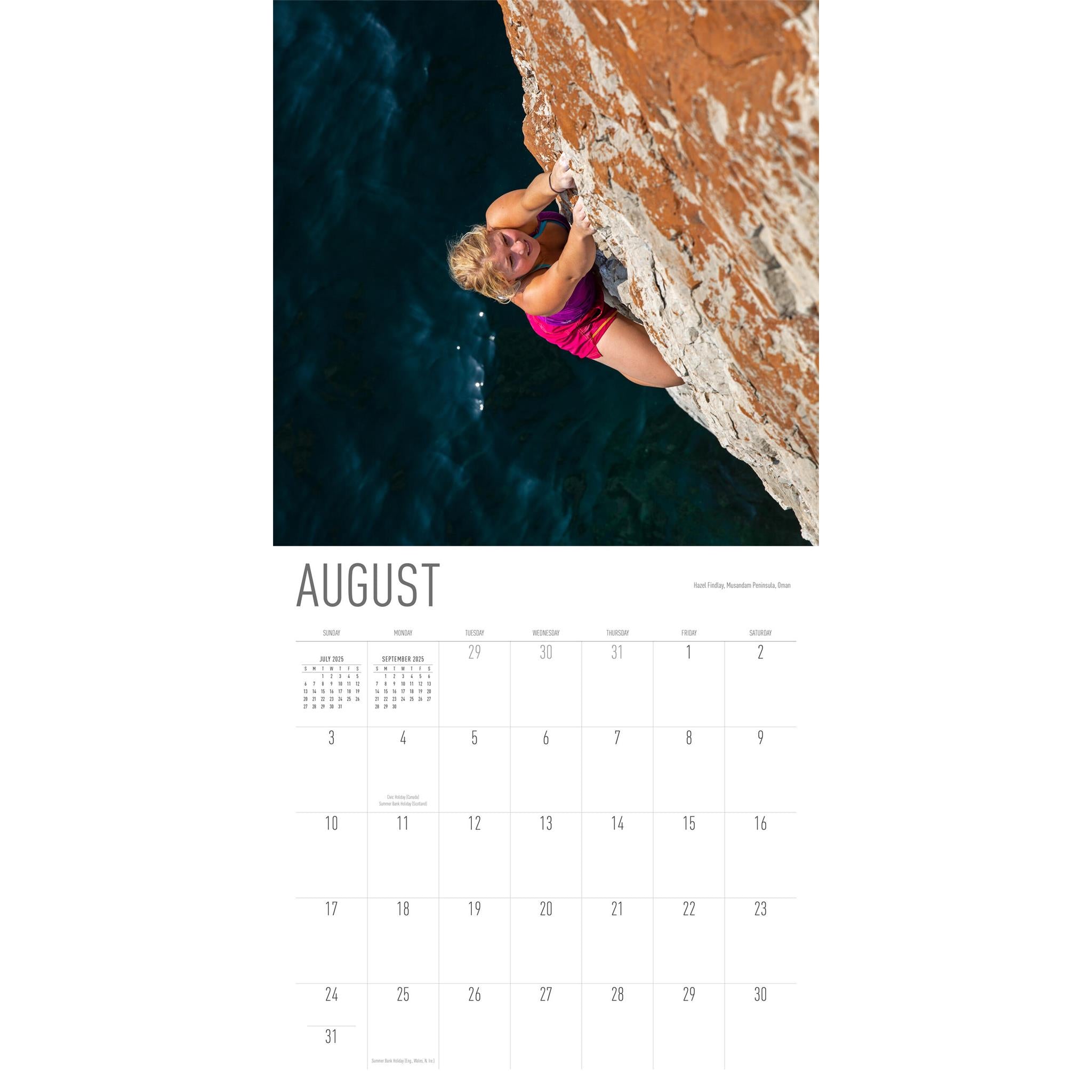 Jimmy Chin Peak Moments Wall 2025 Calendar - Online Exclusive