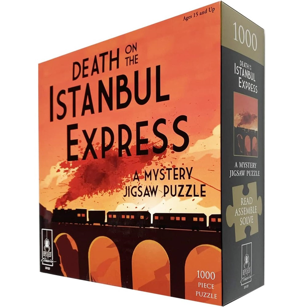 Classic Mystery -Death on the Istanbul Express 1000 Piece Puzzle