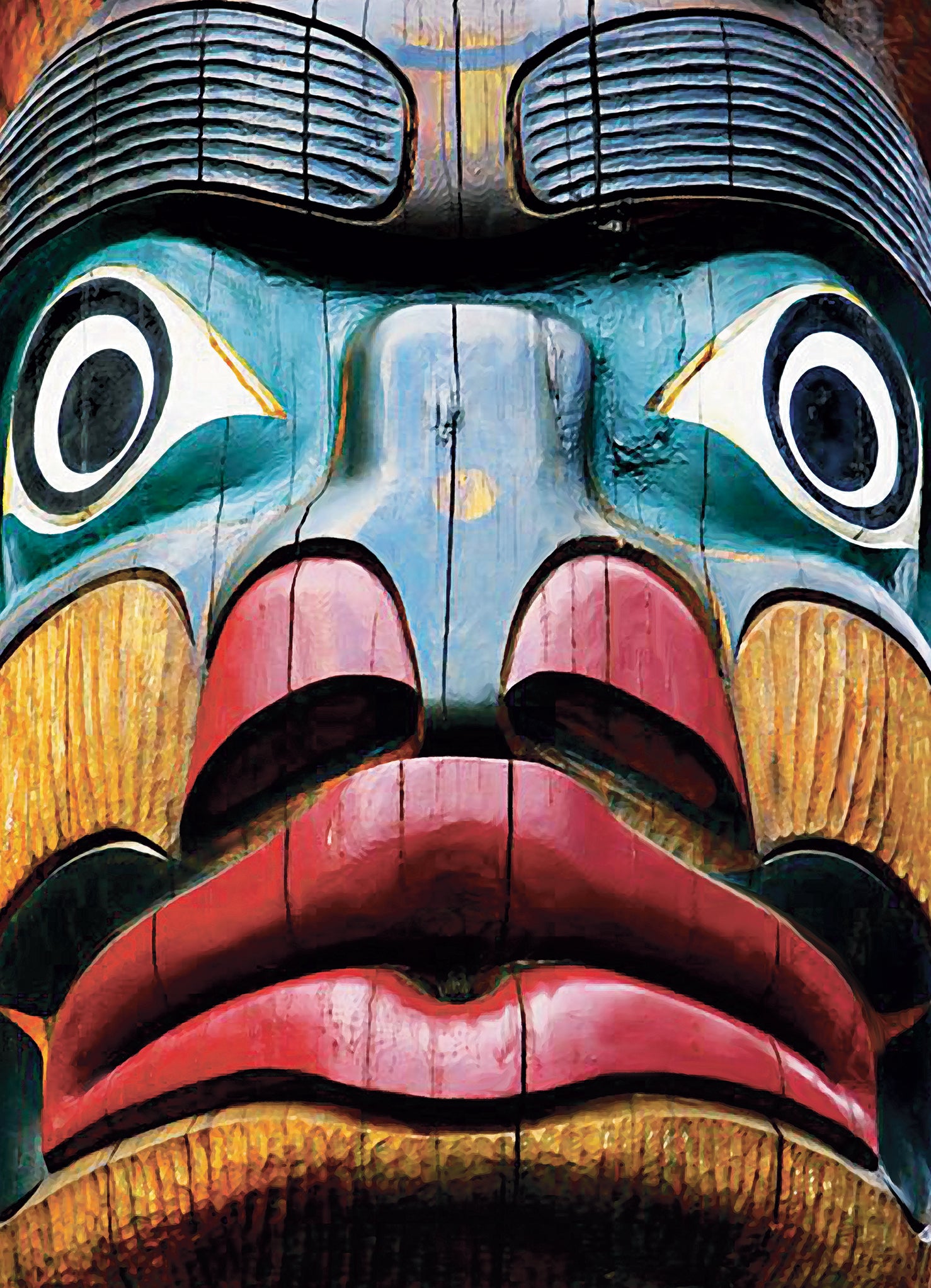 Totem Pole 1000 Piece Puzzle - Online Exclusive