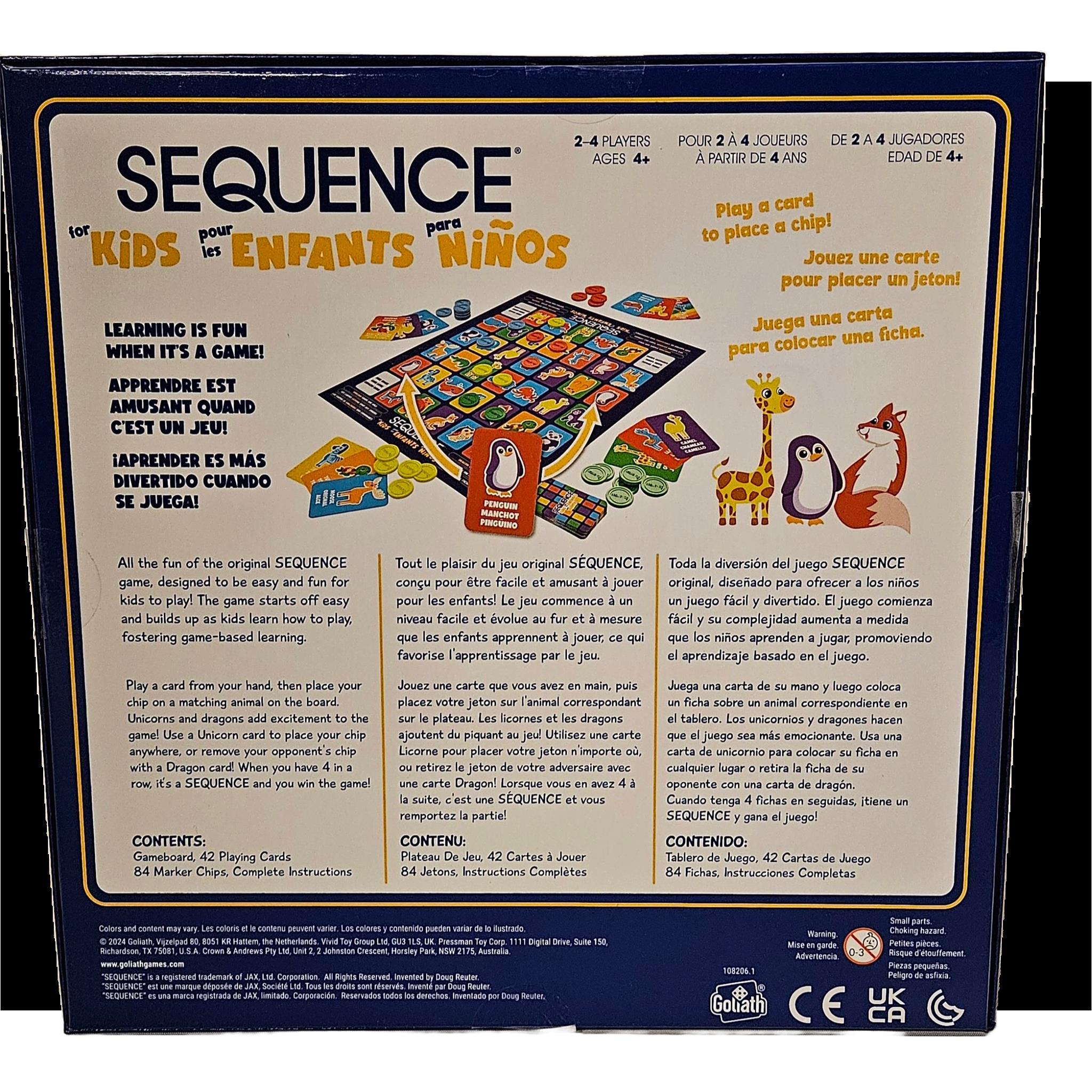 SEQUENCE for Kids Trilingual