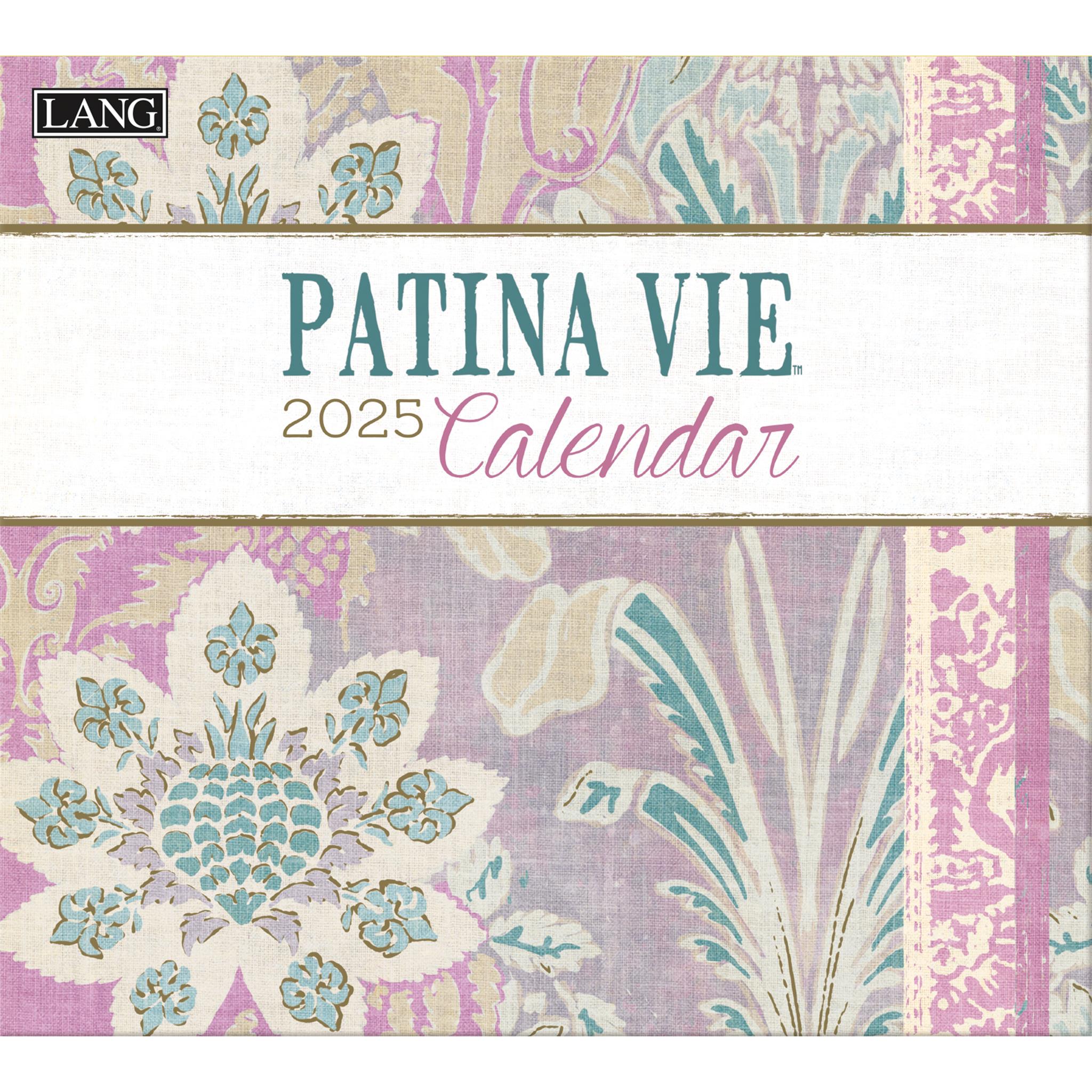 Patina Vie Wall 2025 Calendar - Online Exclusive