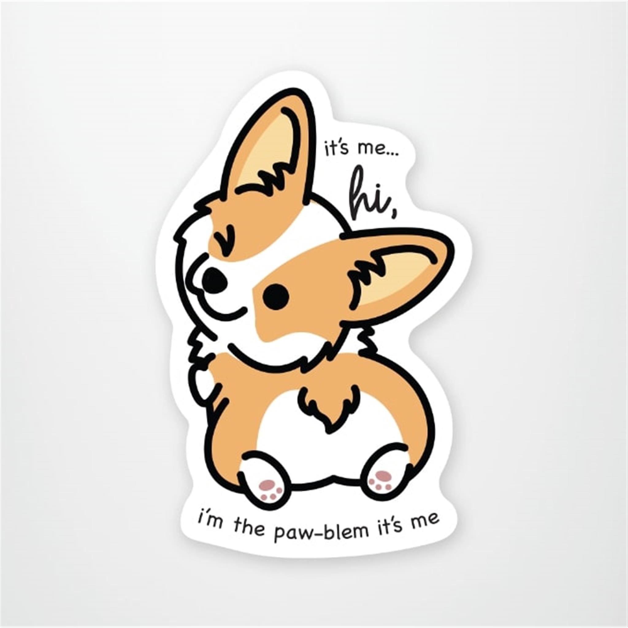 Im The Pawblem Vinyl Sticker