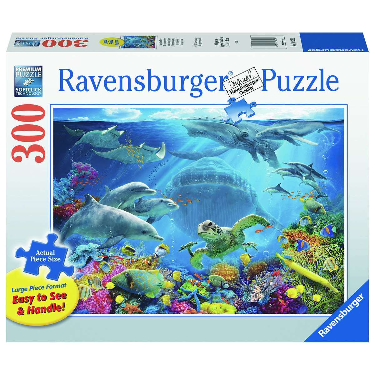 Life Underwater 300 Piece Puzzle - Online Exclusive