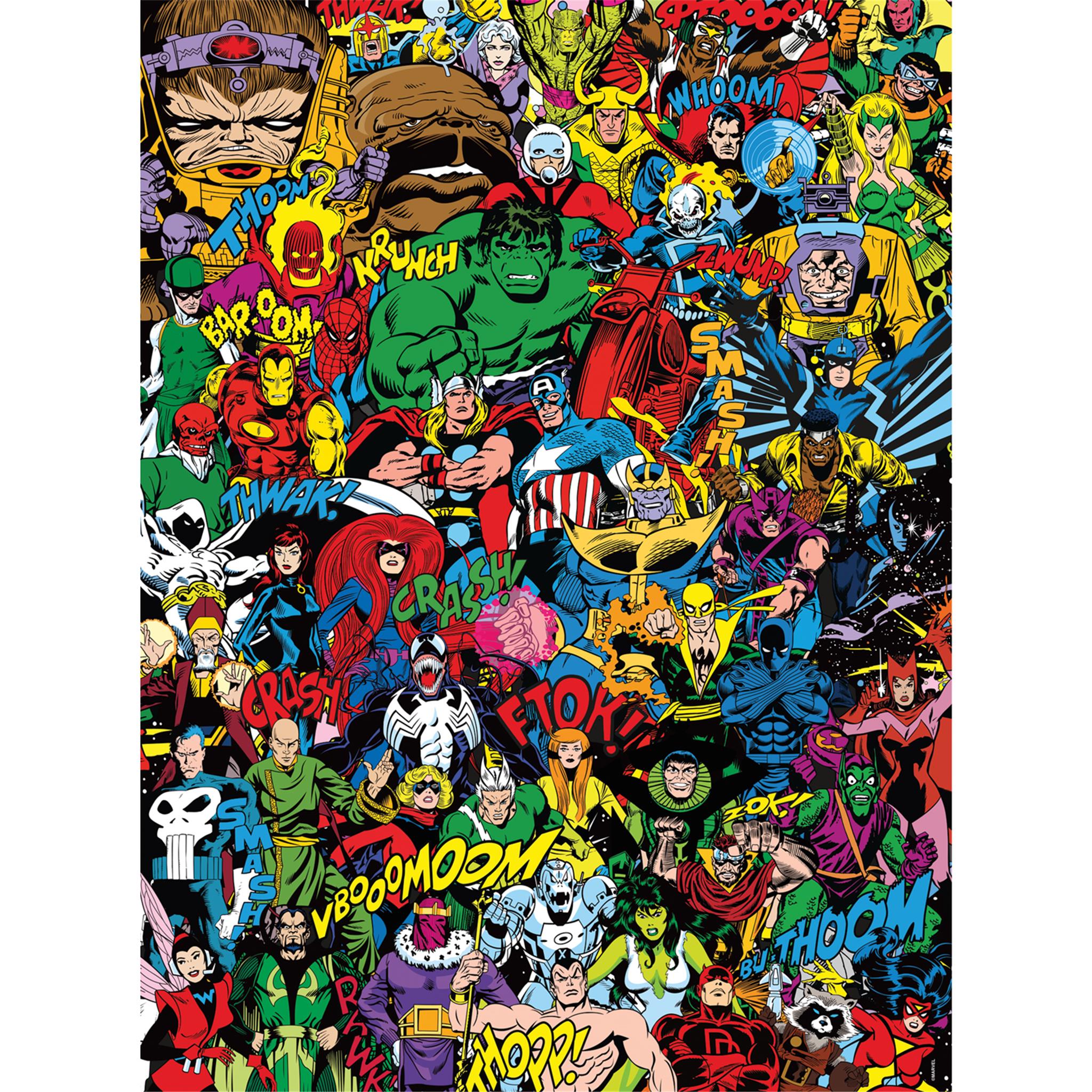 Marvel Reto Cast 1000 Pieve Puzzle