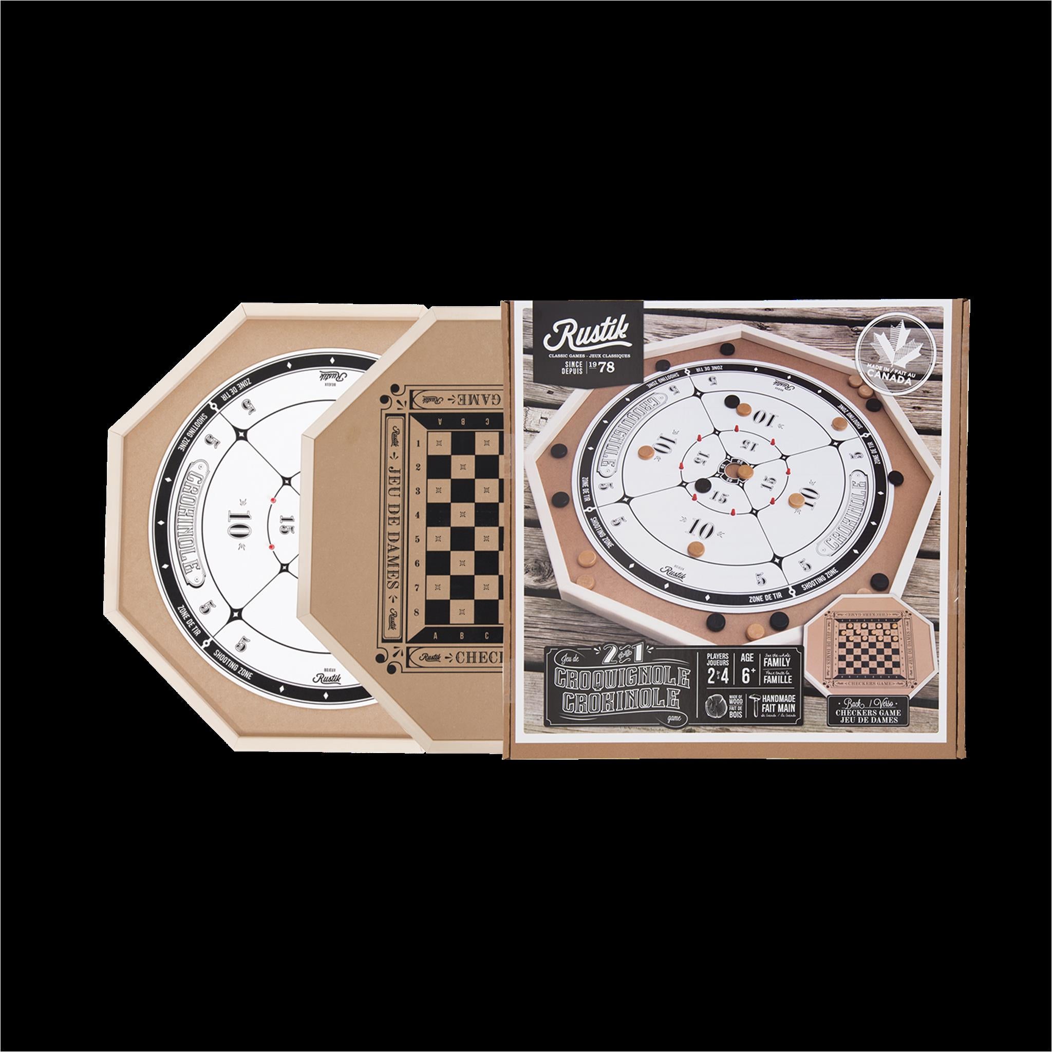 Crokinole 2 in 1 - In Store Only