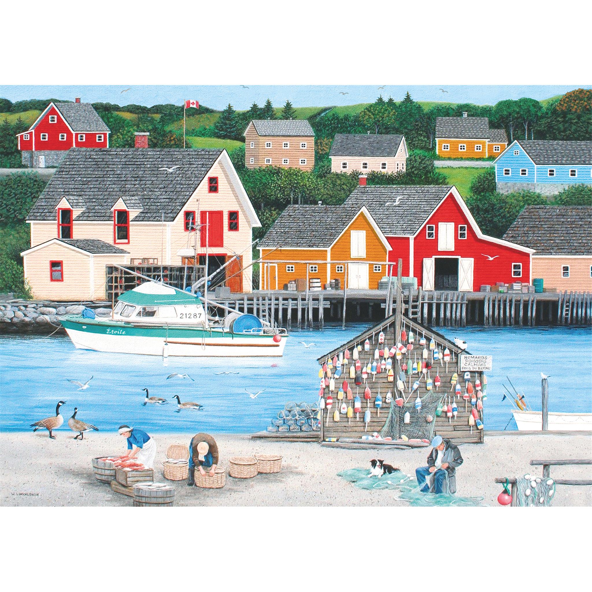 Fisherman's Cove 1000 Piece Puzzle Ravensburger