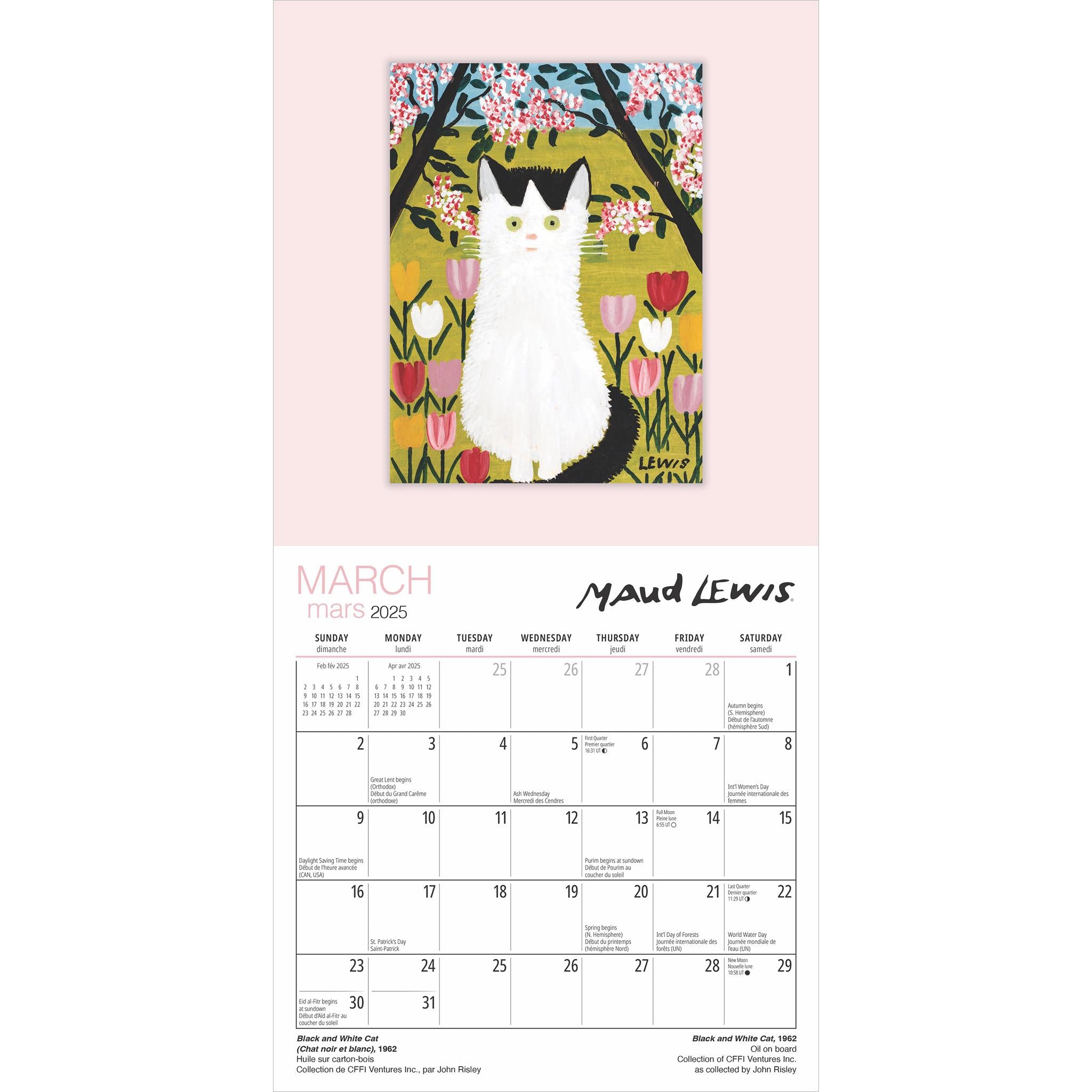 Maud Lewis Mini 2025 Calendar