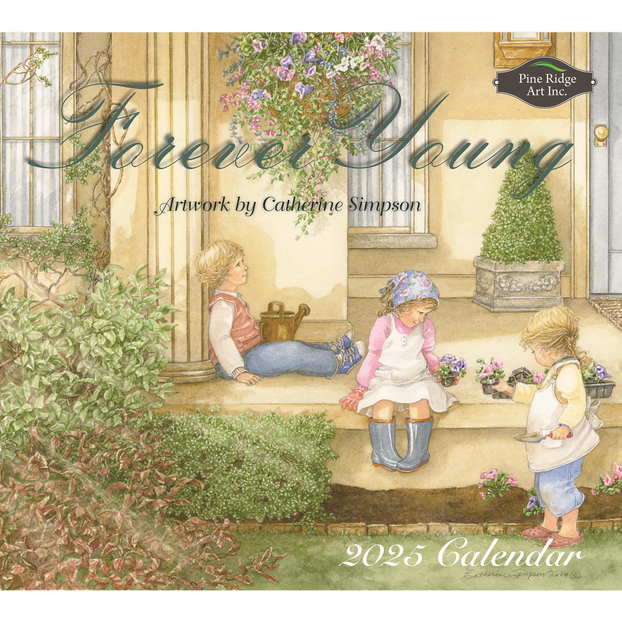 Forever Young Wall 2025 Calendar