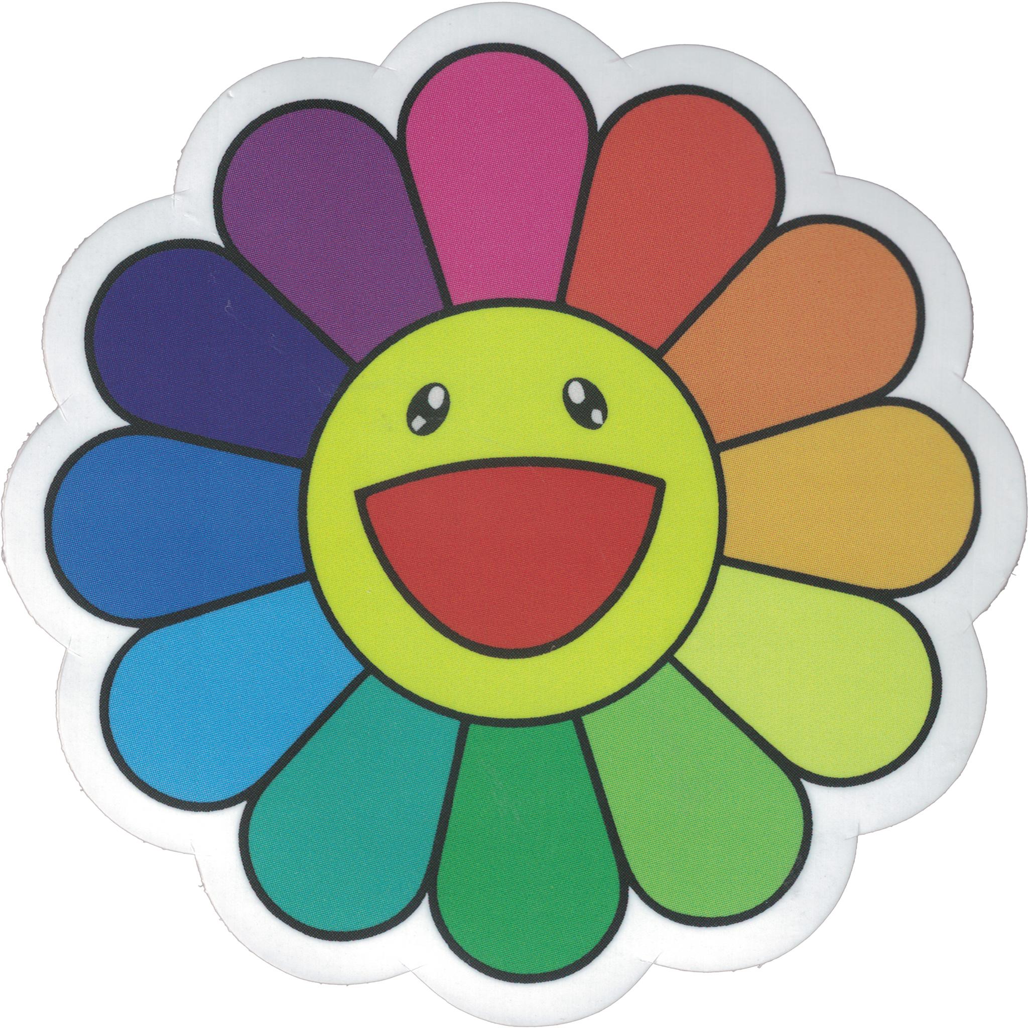 Murakami Flower Vinyl Sticker