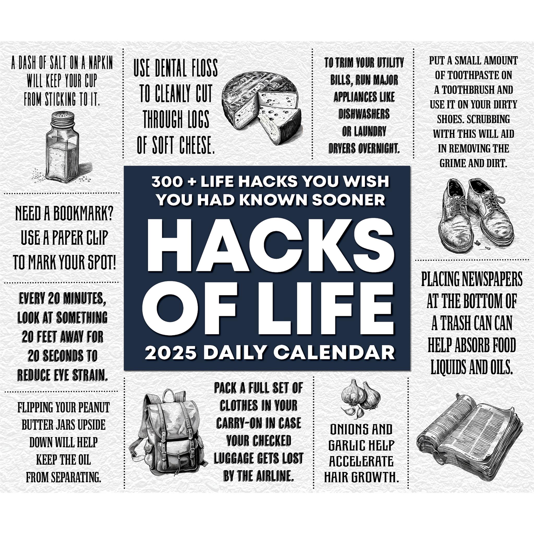 Hacks Of Life Box 2025 Calendar - Online Exclusive