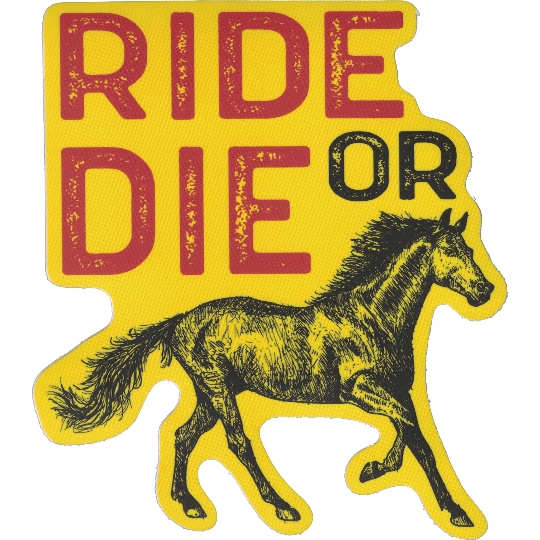 Ride or Die Vinyl Sticker