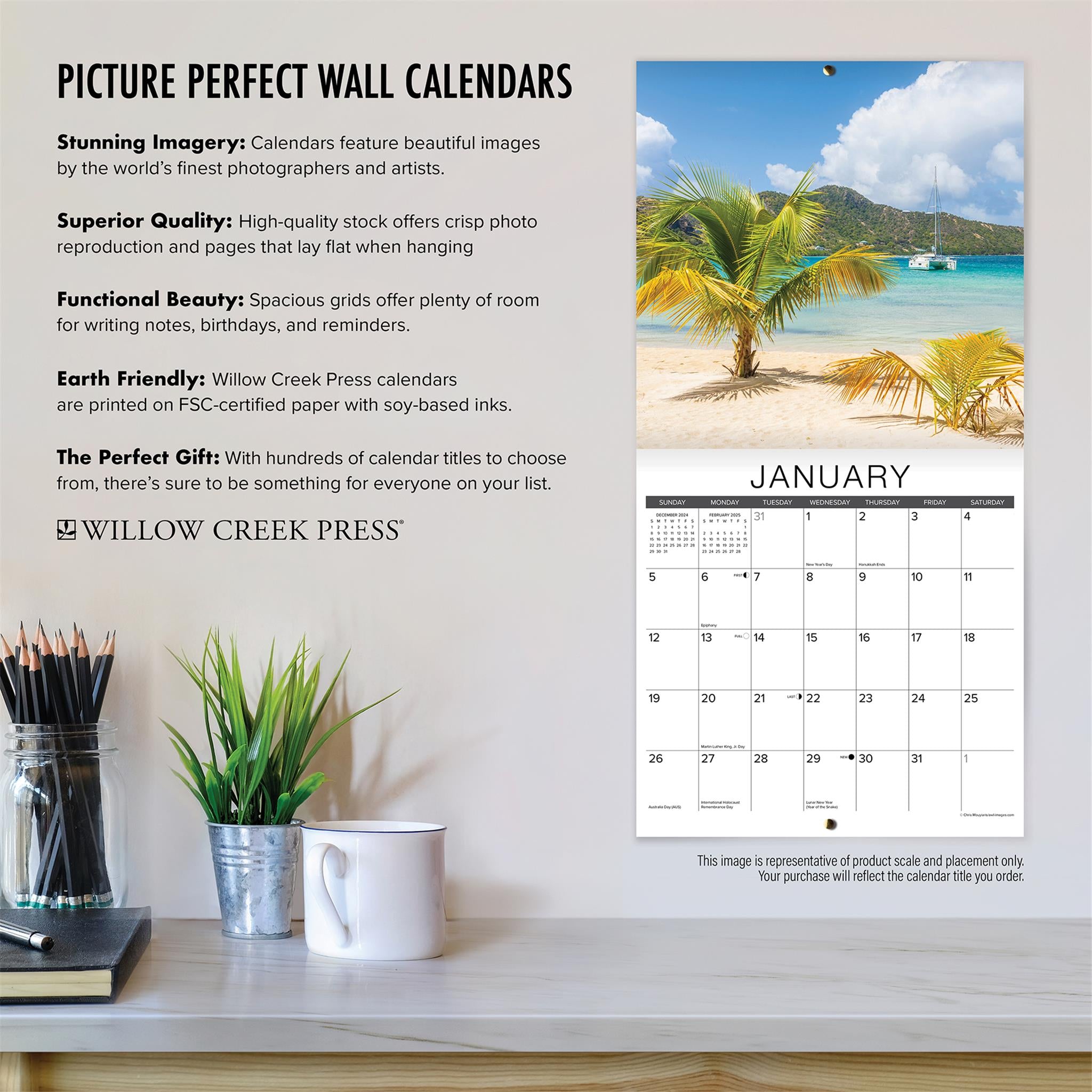 Corgi Rules Wall 2025 Calendar - Online Exclusive