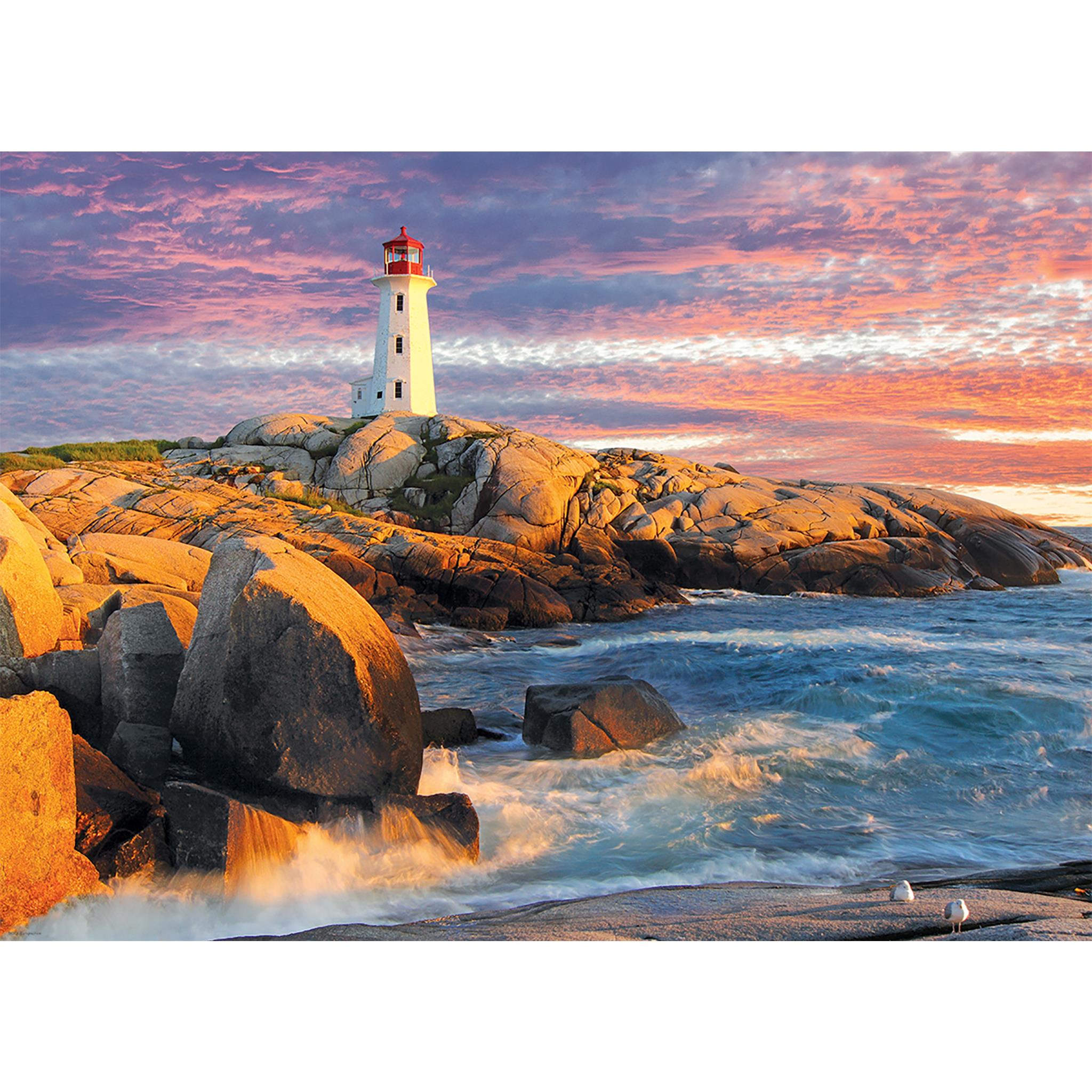 Peggy's Cove Lighthouse Nova Scotia Exclusive 1000 Piece Puzzle