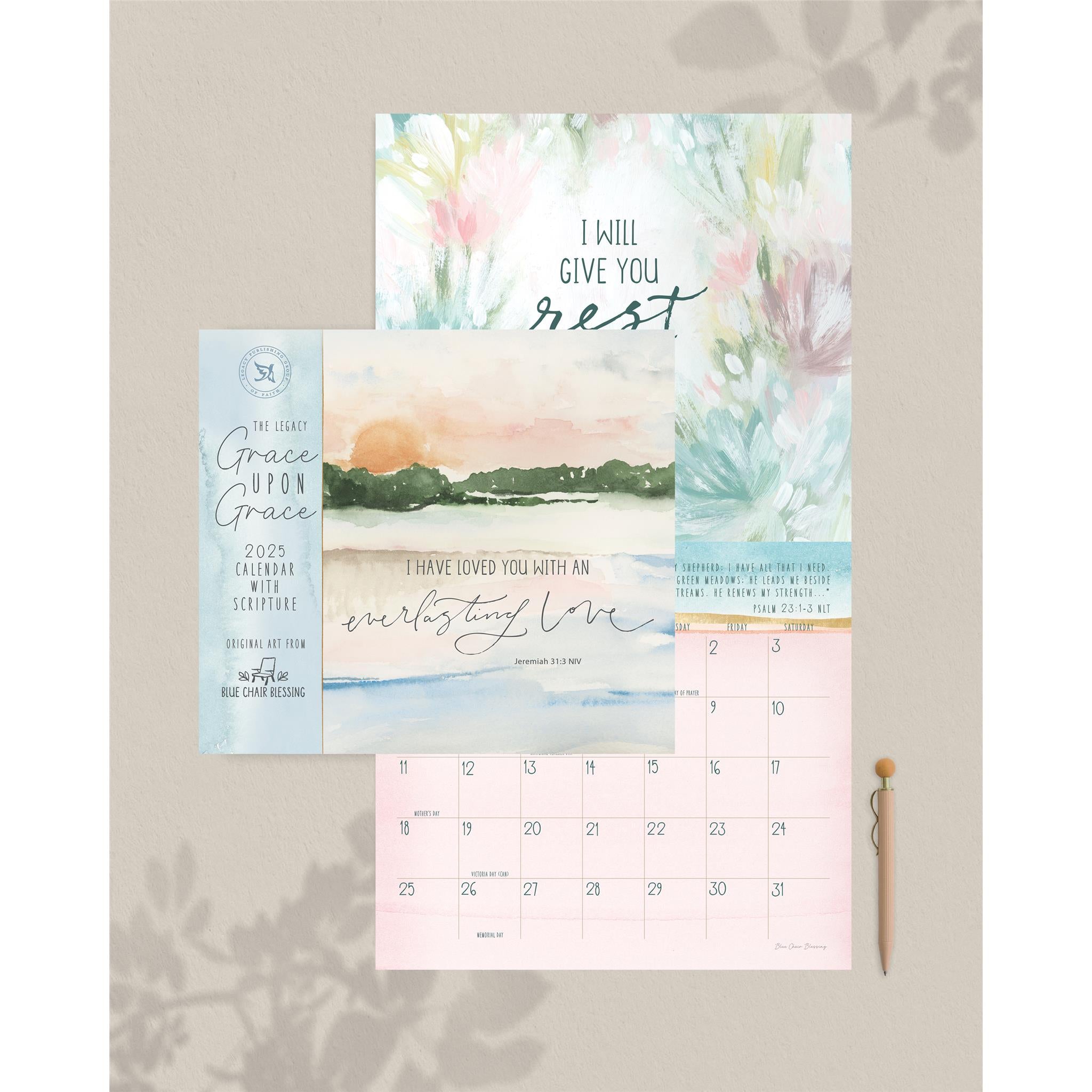 Grace Upon Grace Wall 2025 Calendar - Online Exclusive