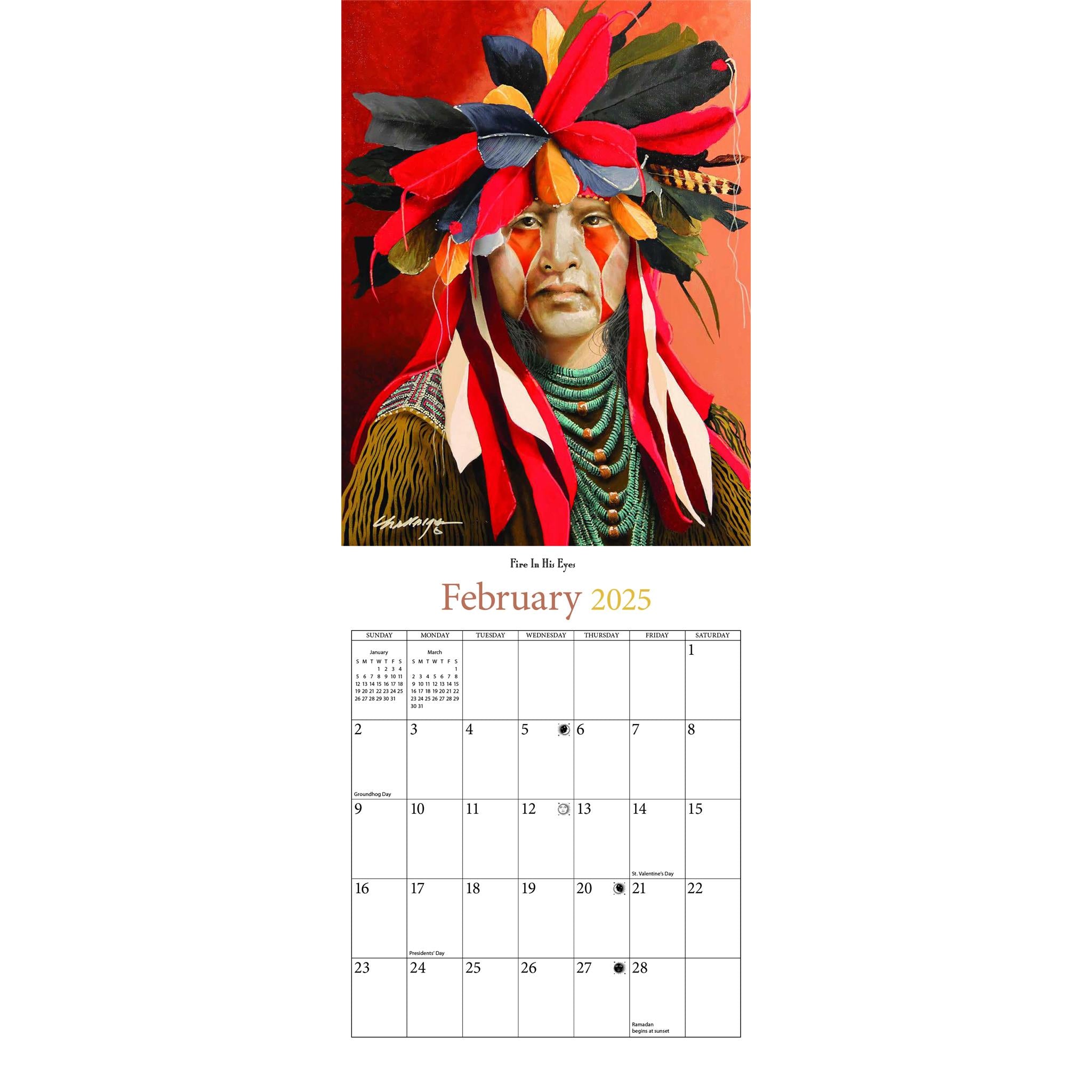 Ghost Dance Wall 2025 Calendar - Online Exclusive