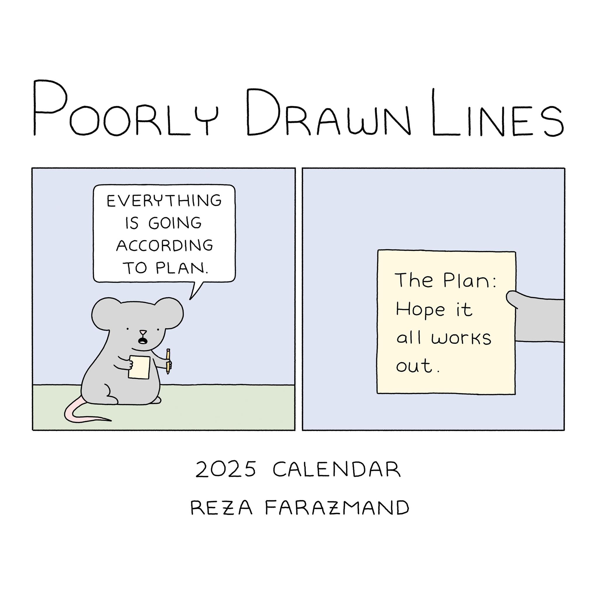 Poorly Drawn Lines Box 2025 Calendar - Online Exclusive