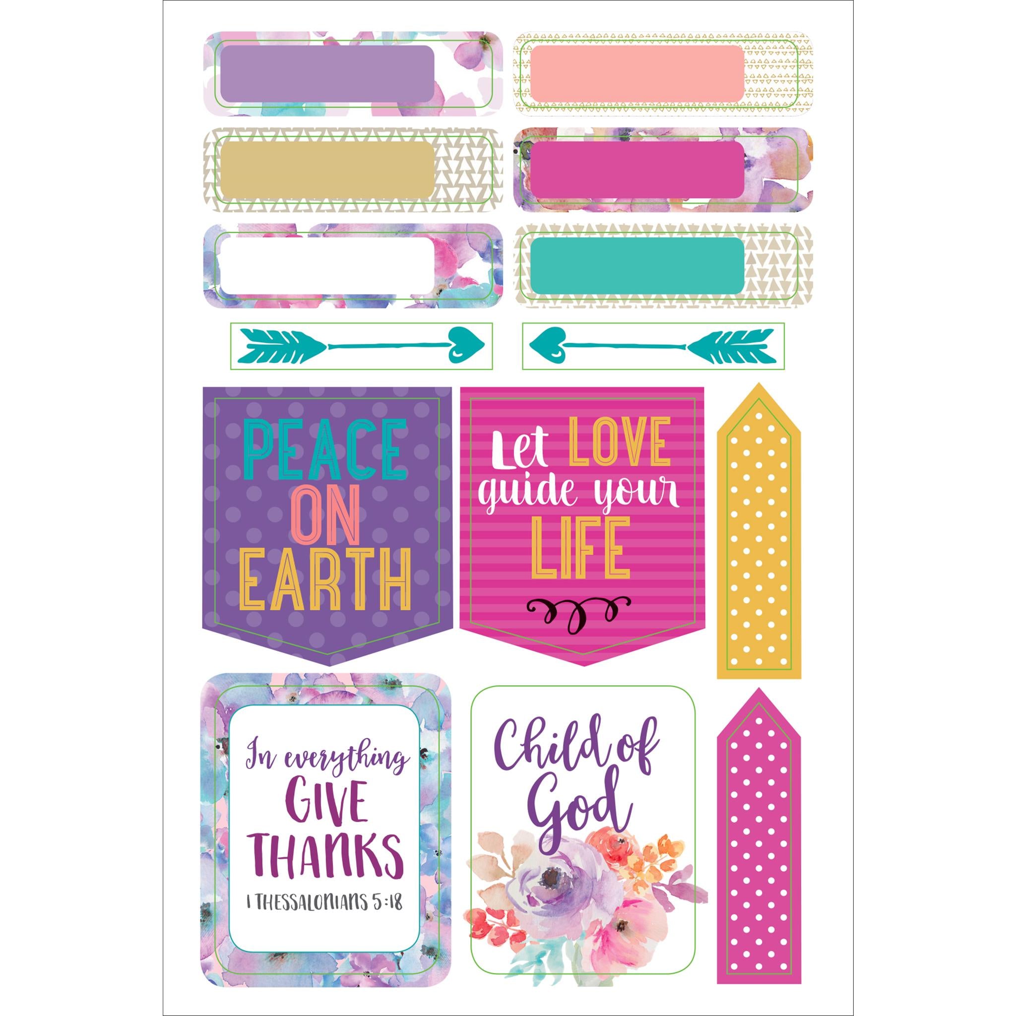 Faith Planner Stickers