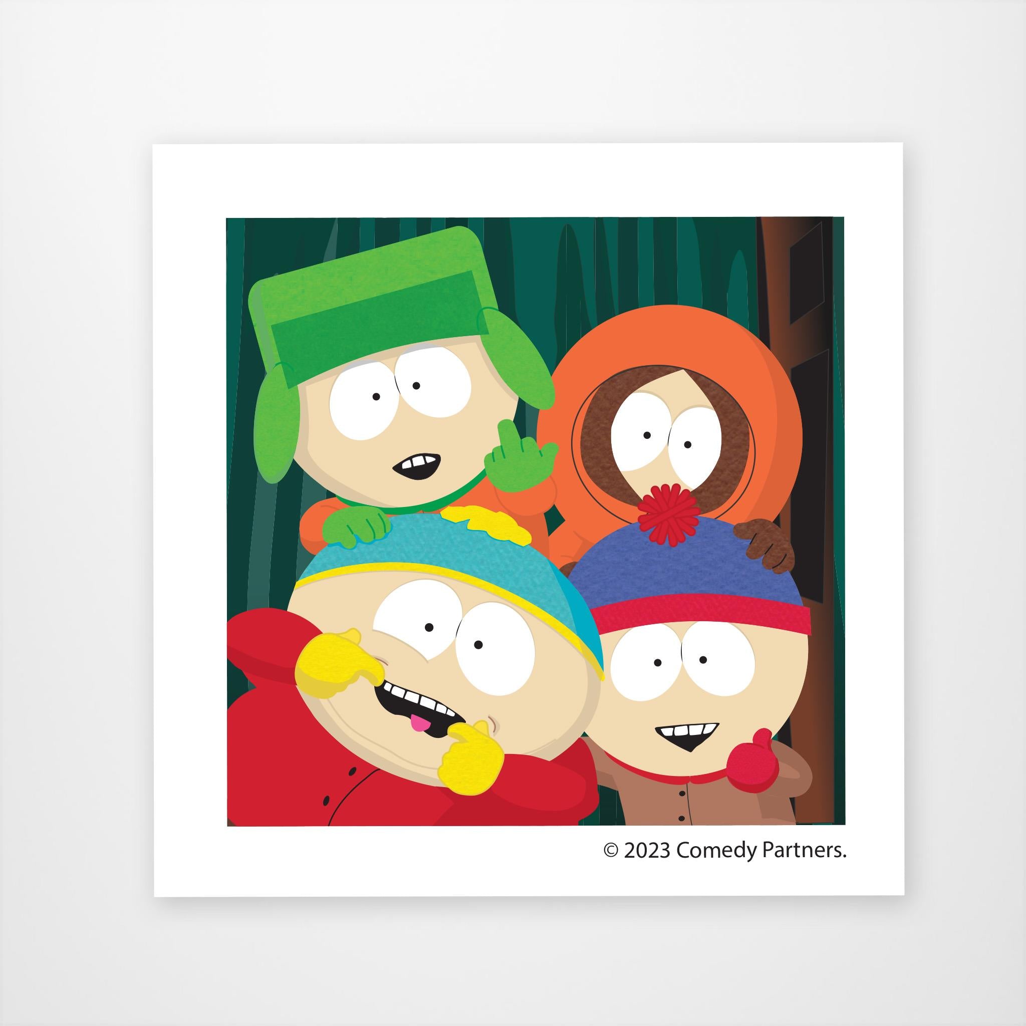 South Park Polaroid Vinyl Sticker - FINAL SALE