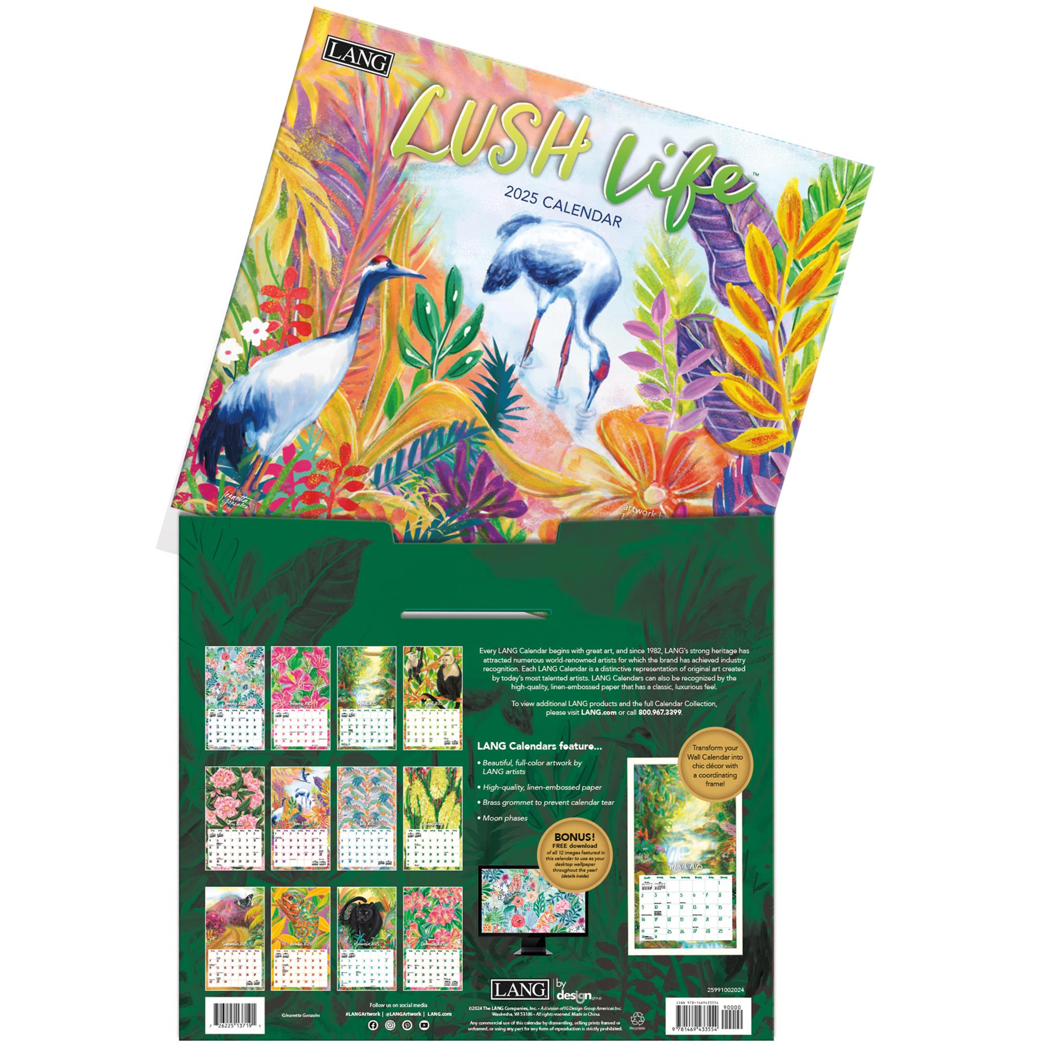 Lush Life Wall 2025 Calendar - Online Exclusive