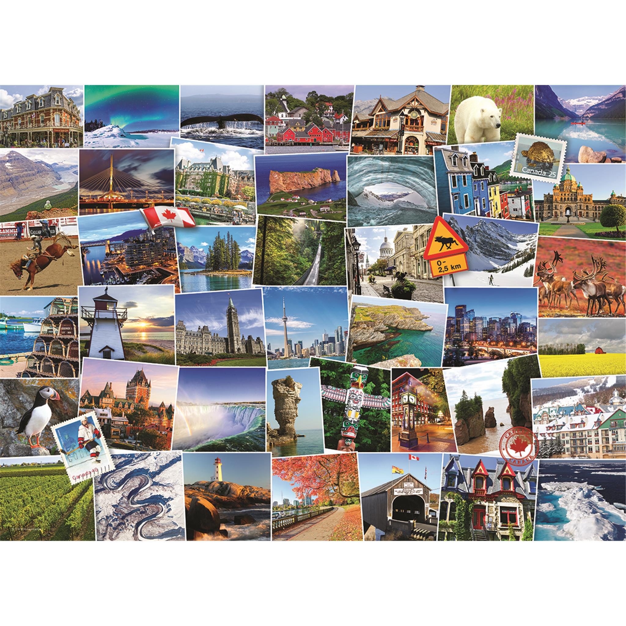 Globetrotter Canada Exclusive 1000 Piece Puzzle