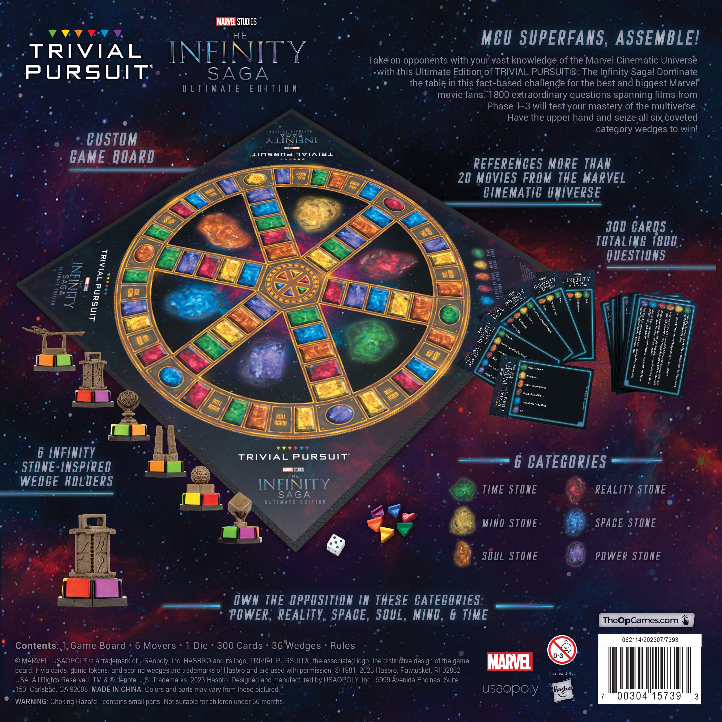 Marvel Cinematic Universe Ultimate Edition Trivial Pursuit