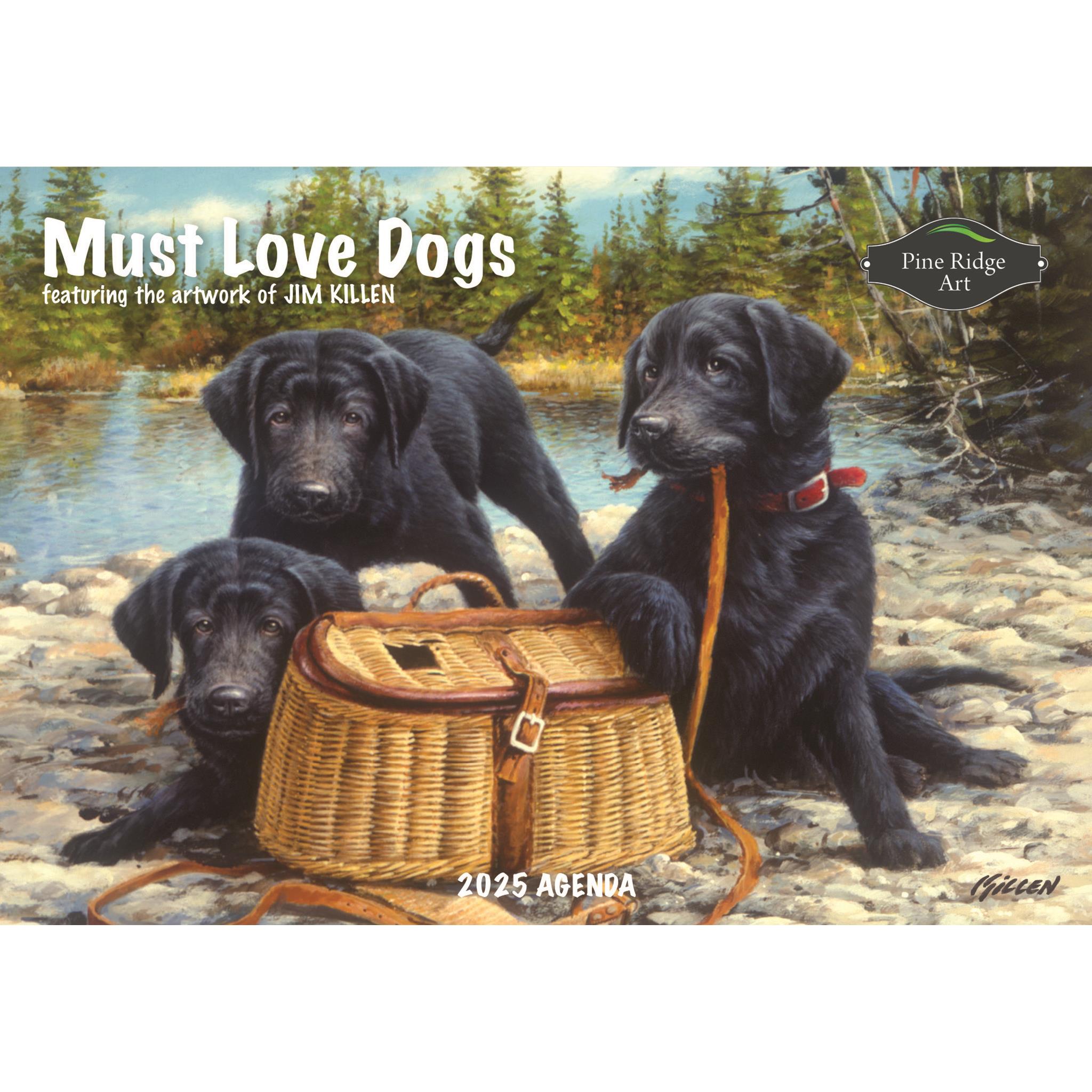 Must Love Dogs Mini 2025 Calendar