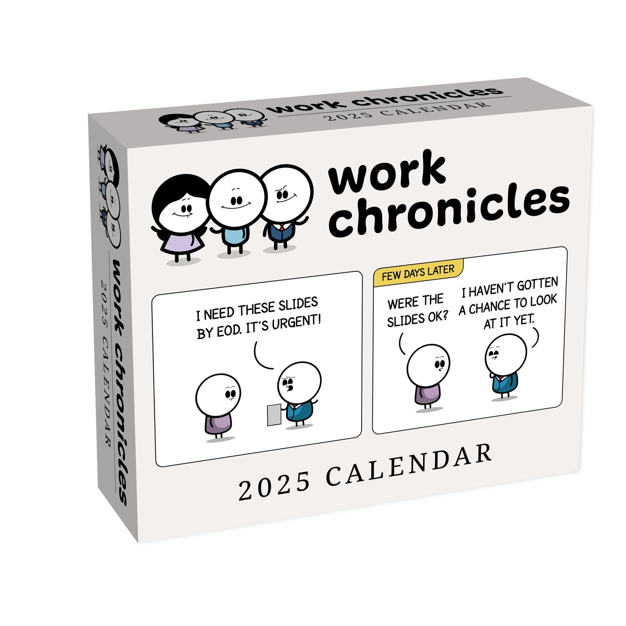 Work Chronicles Box 2025 Calendar