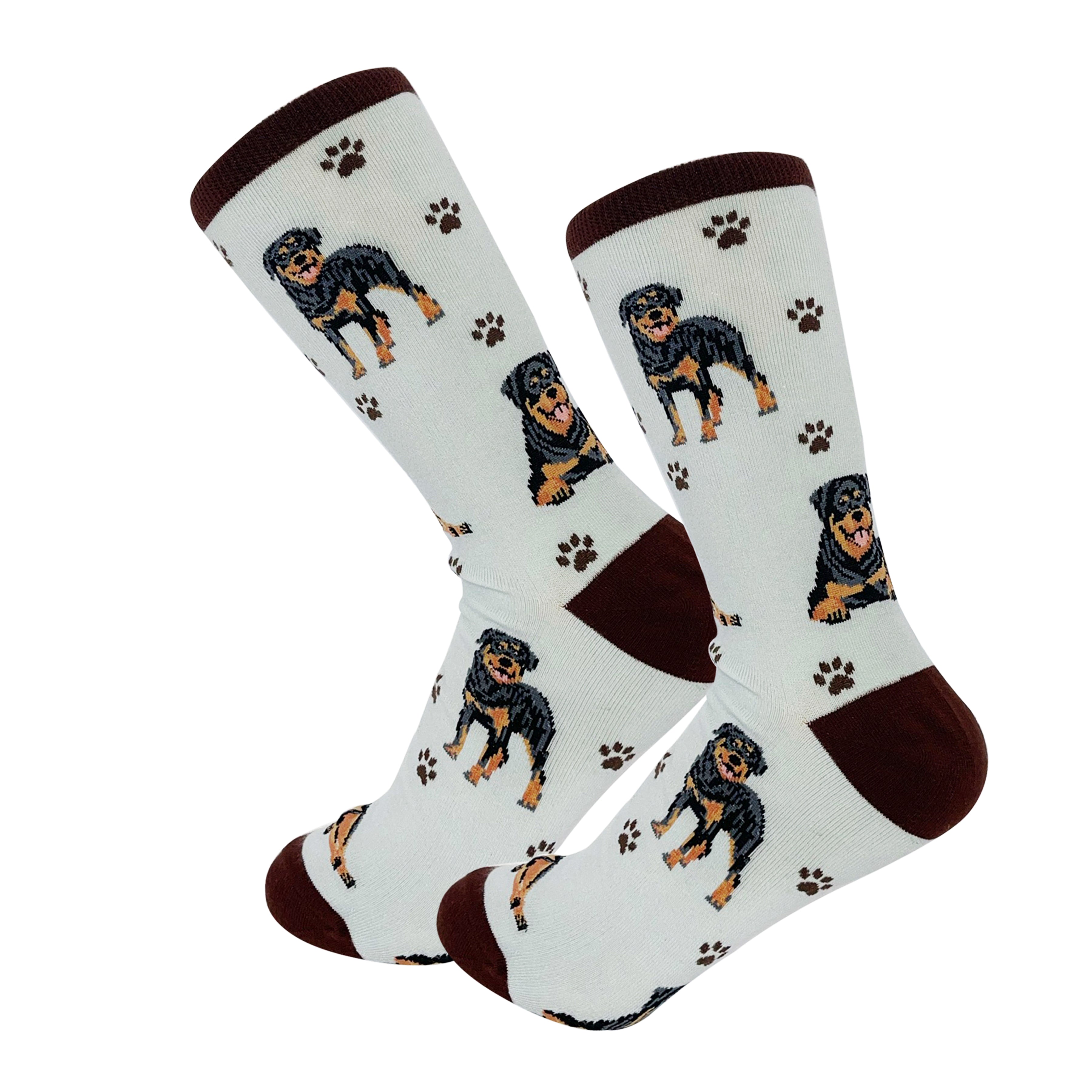 Happy Tails Socks - Rottweiler Full Body Socks - Online Only