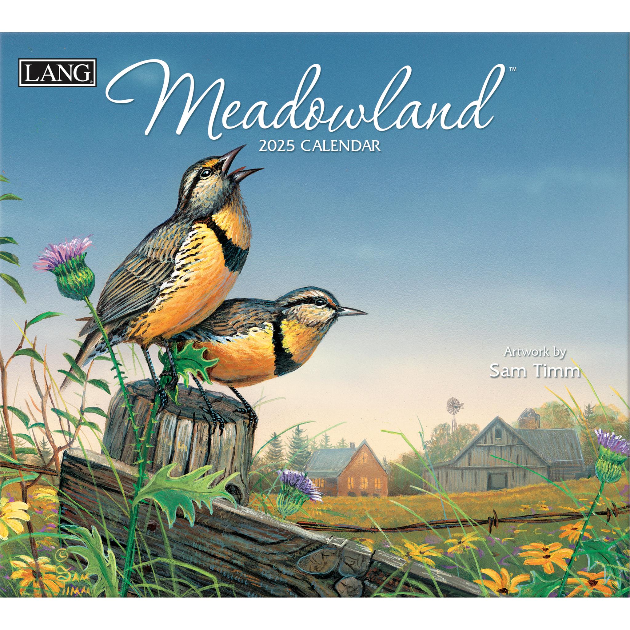 Meadowland Wall 2025 Calendar - Online Exclusive