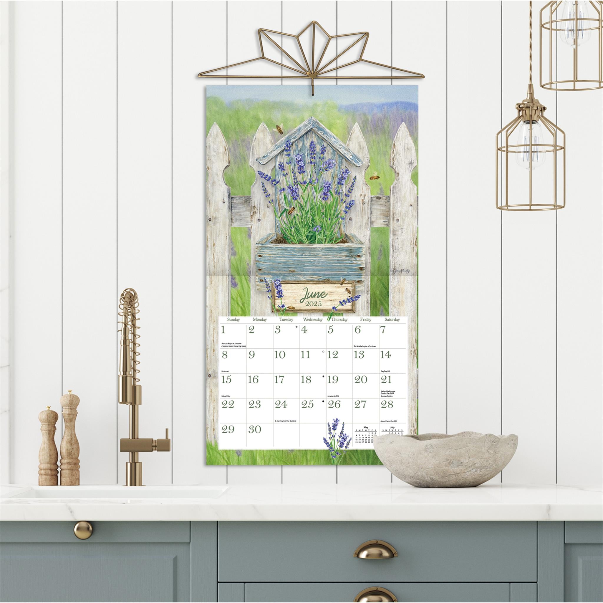 Herb Garden Wall 2025 Calendar - Online Exclusive