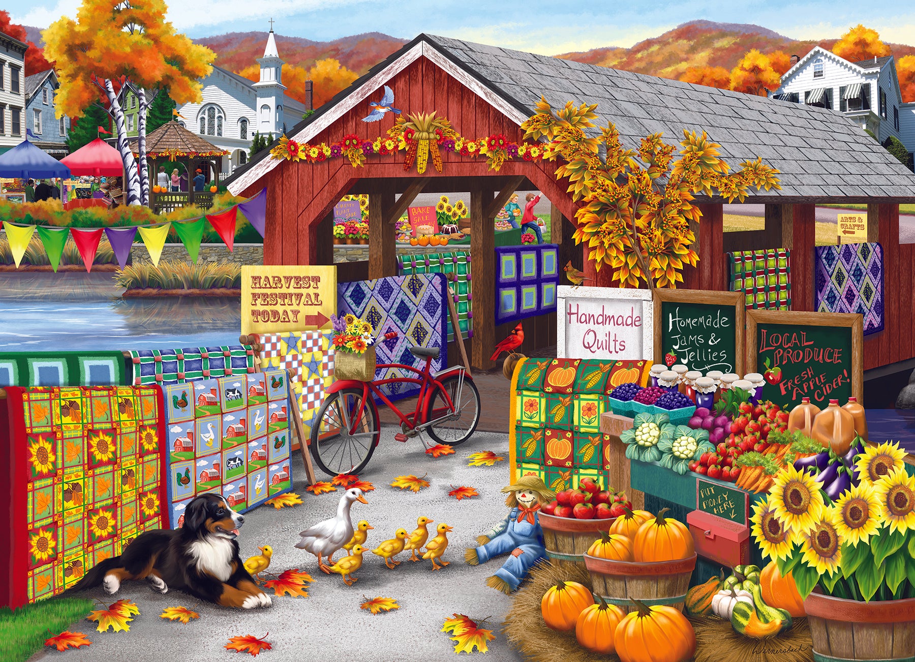 Harvest Festival 500 Piece Puzzle