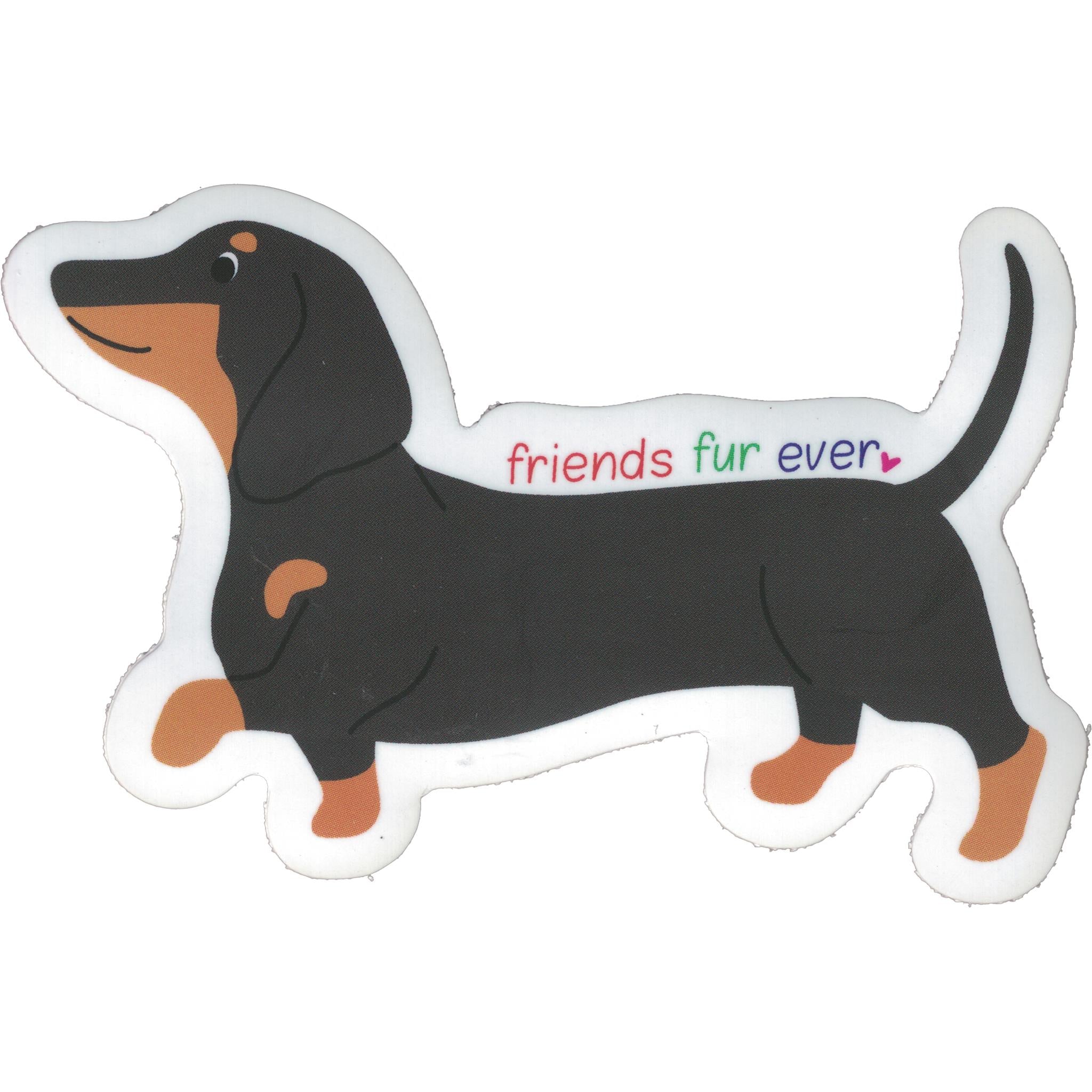 Friends Fur Ever Vinyl Sticker