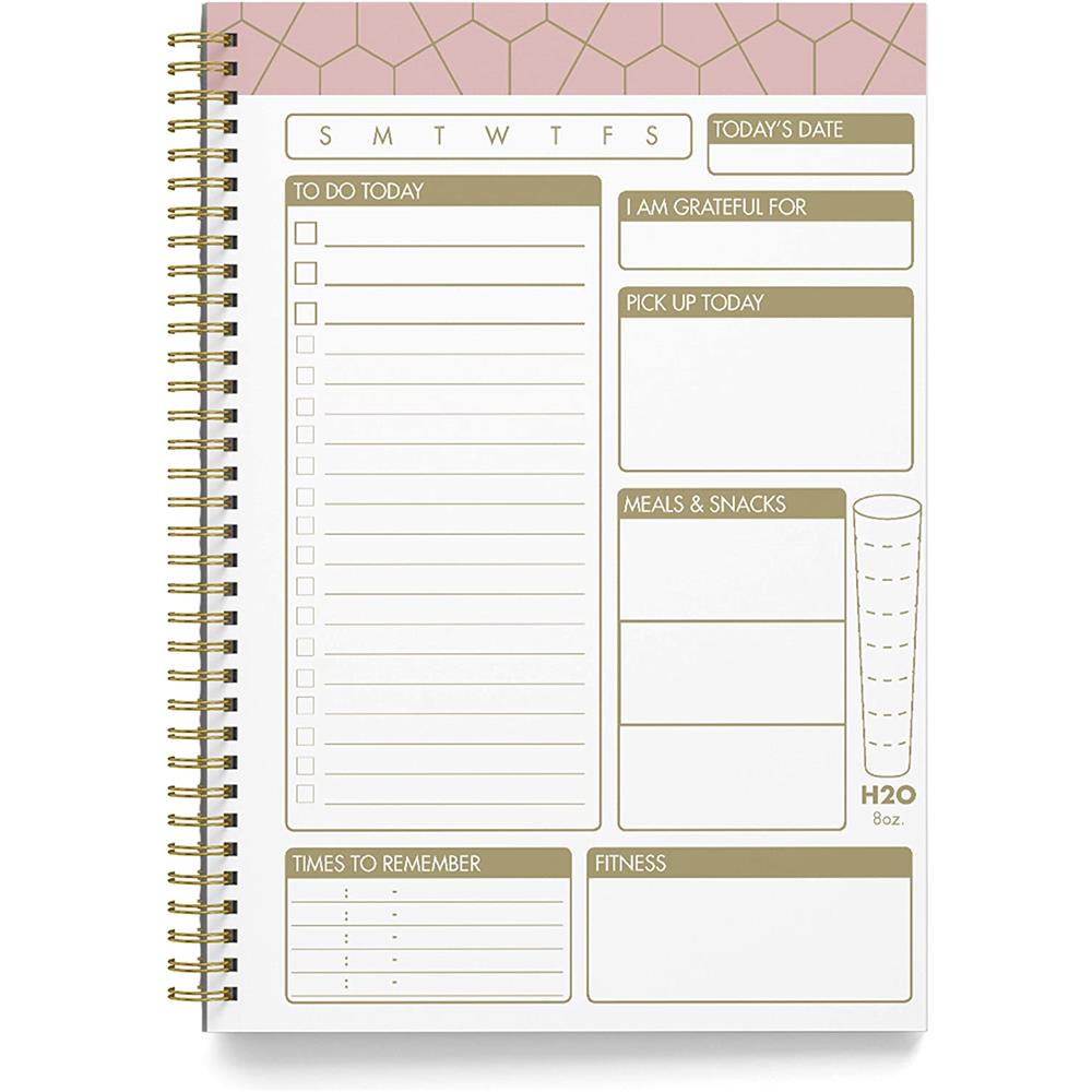 Rose Gold To Do List Undated Engagement Calendar