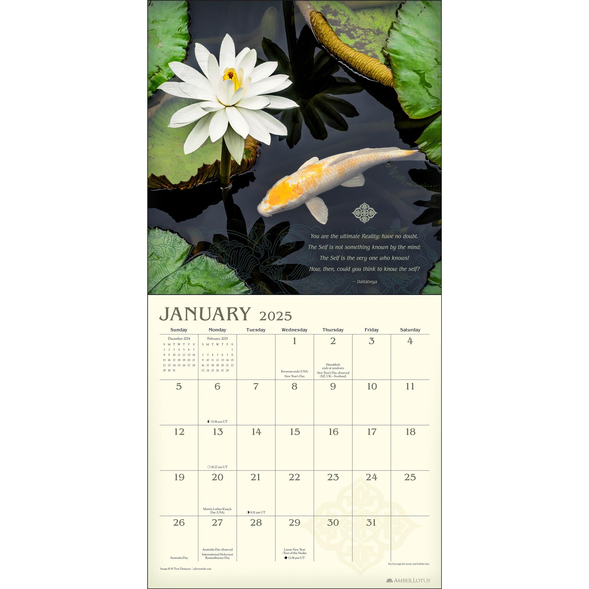 Meditation Wall 2025 Calendar - Online Exclusive