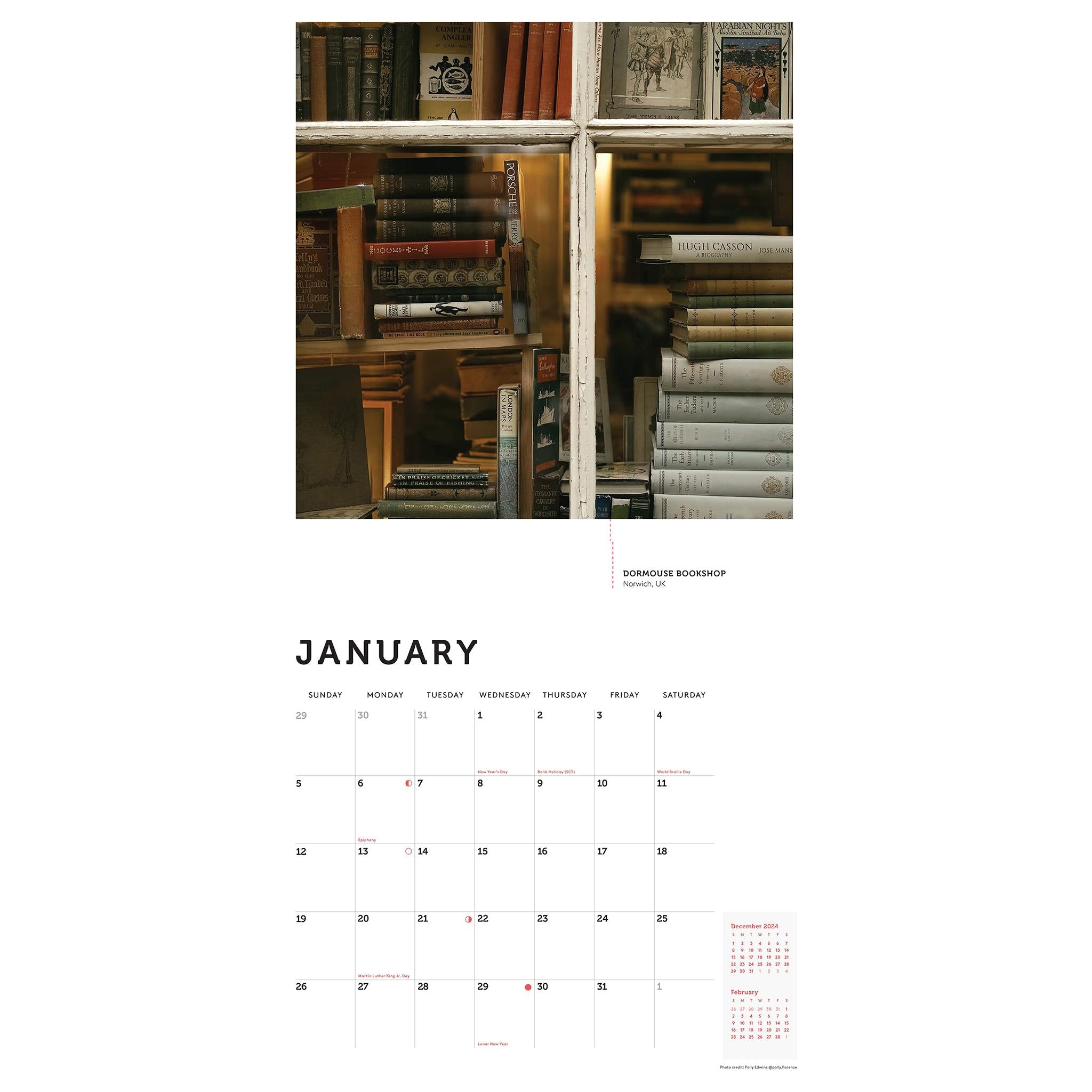 This Is My Bookstore Wall 2025 Calendar - Online Exclusive