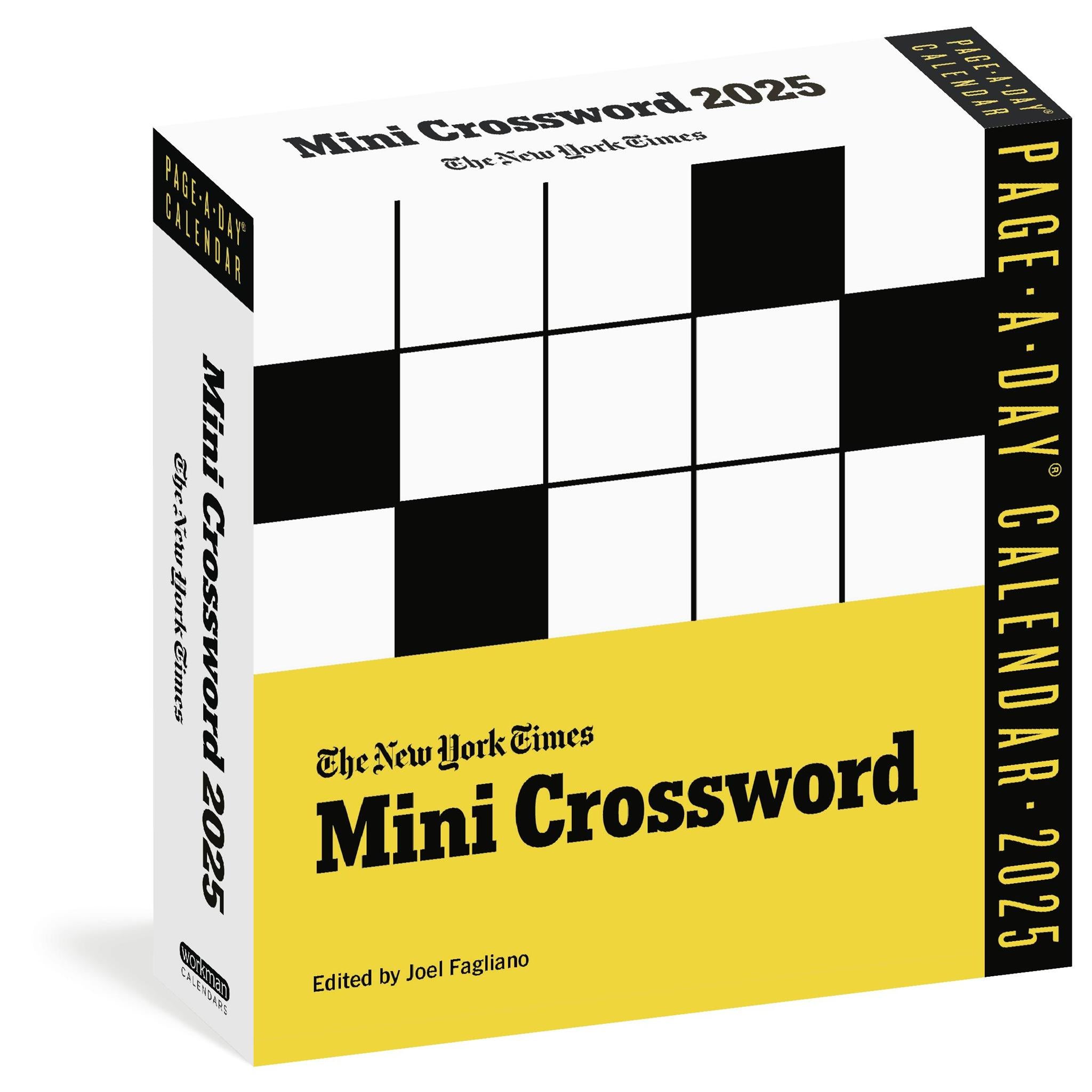 New York Times Mini Crossword Box 2025 Calendar - Online Exclusive