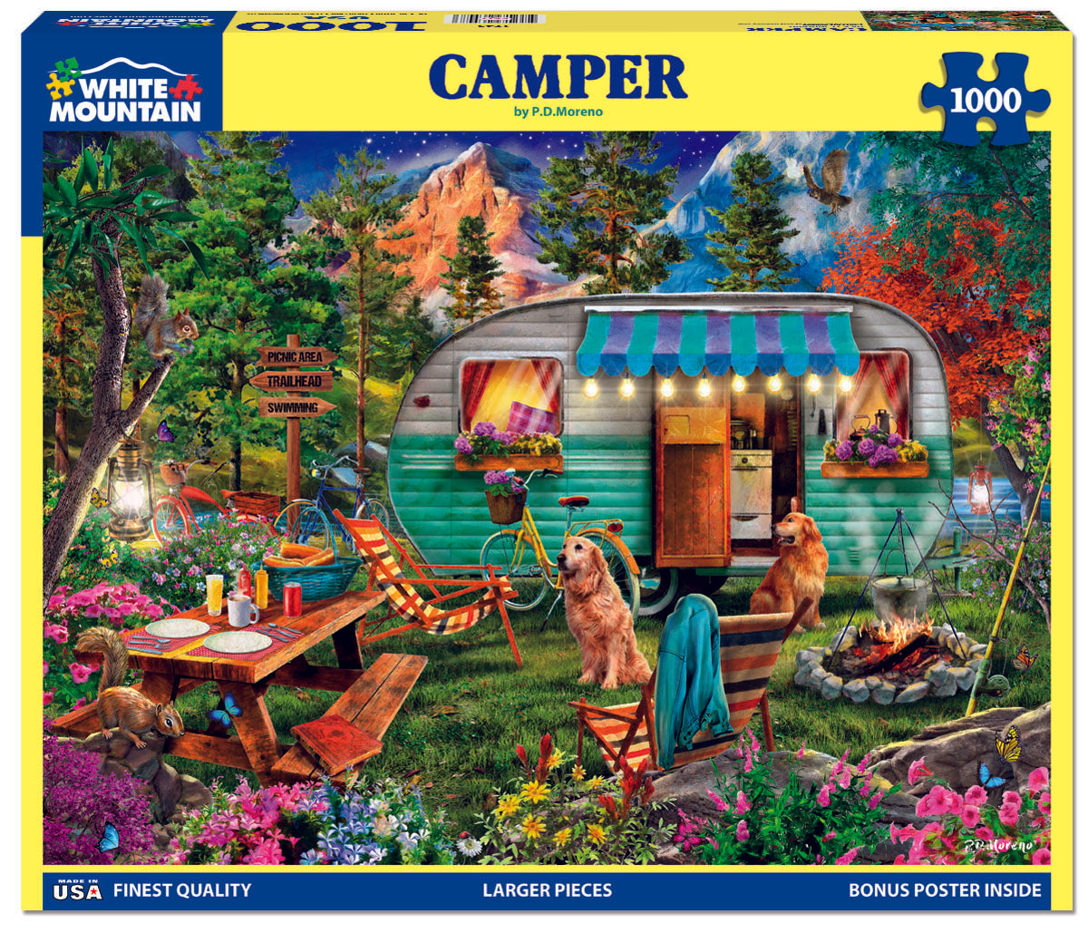 Camper 1000 Piece Puzzle - Online Exclusive
