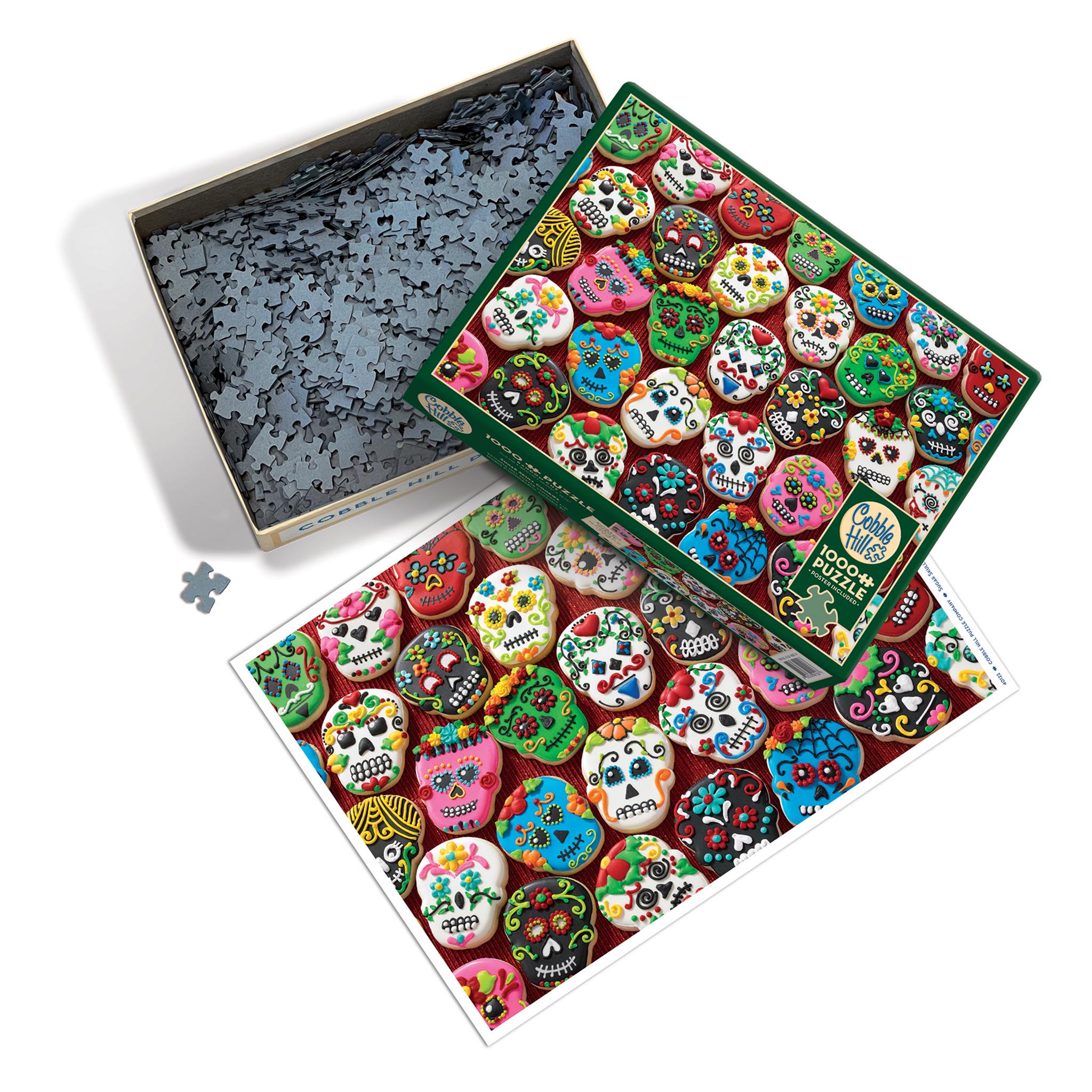 Sugar Skull Cookies 1000 Piece Puzzle Cobble Hill