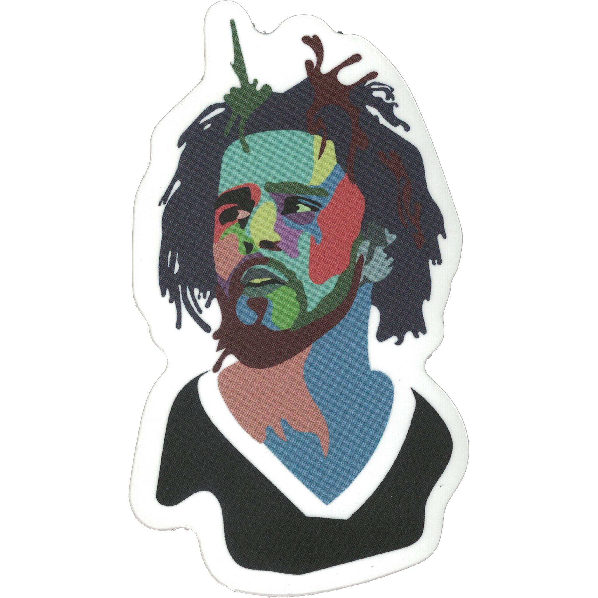 J Cole Vinyl Sticker - FINAL SALE