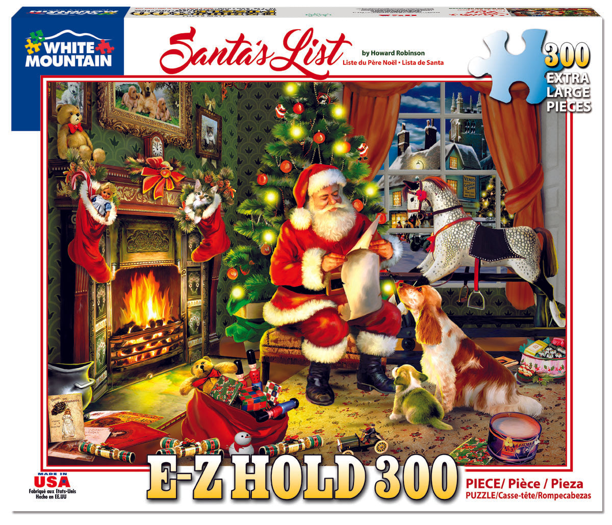 Santas List 300 Piece Puzzle - Online Exclusive