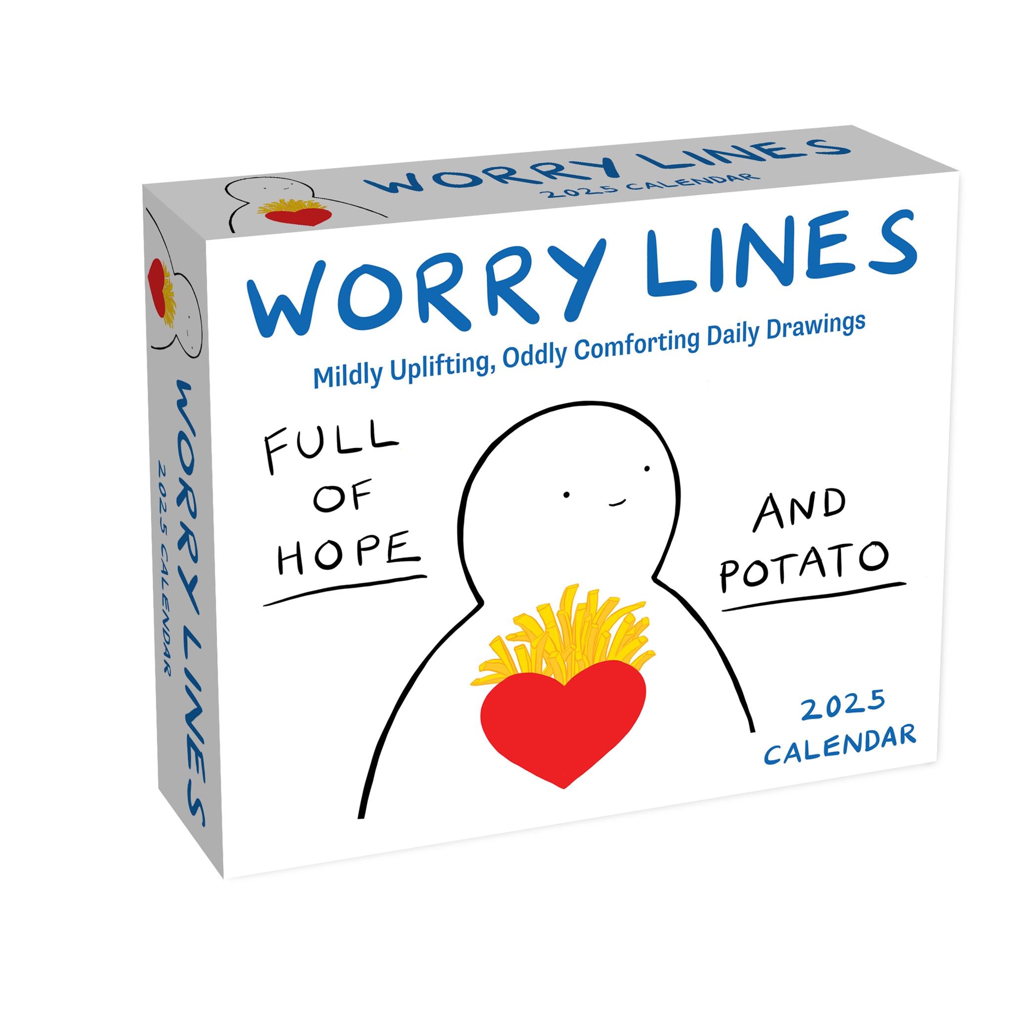 Worry Lines Box 2025 Calendar - Online Exclusive