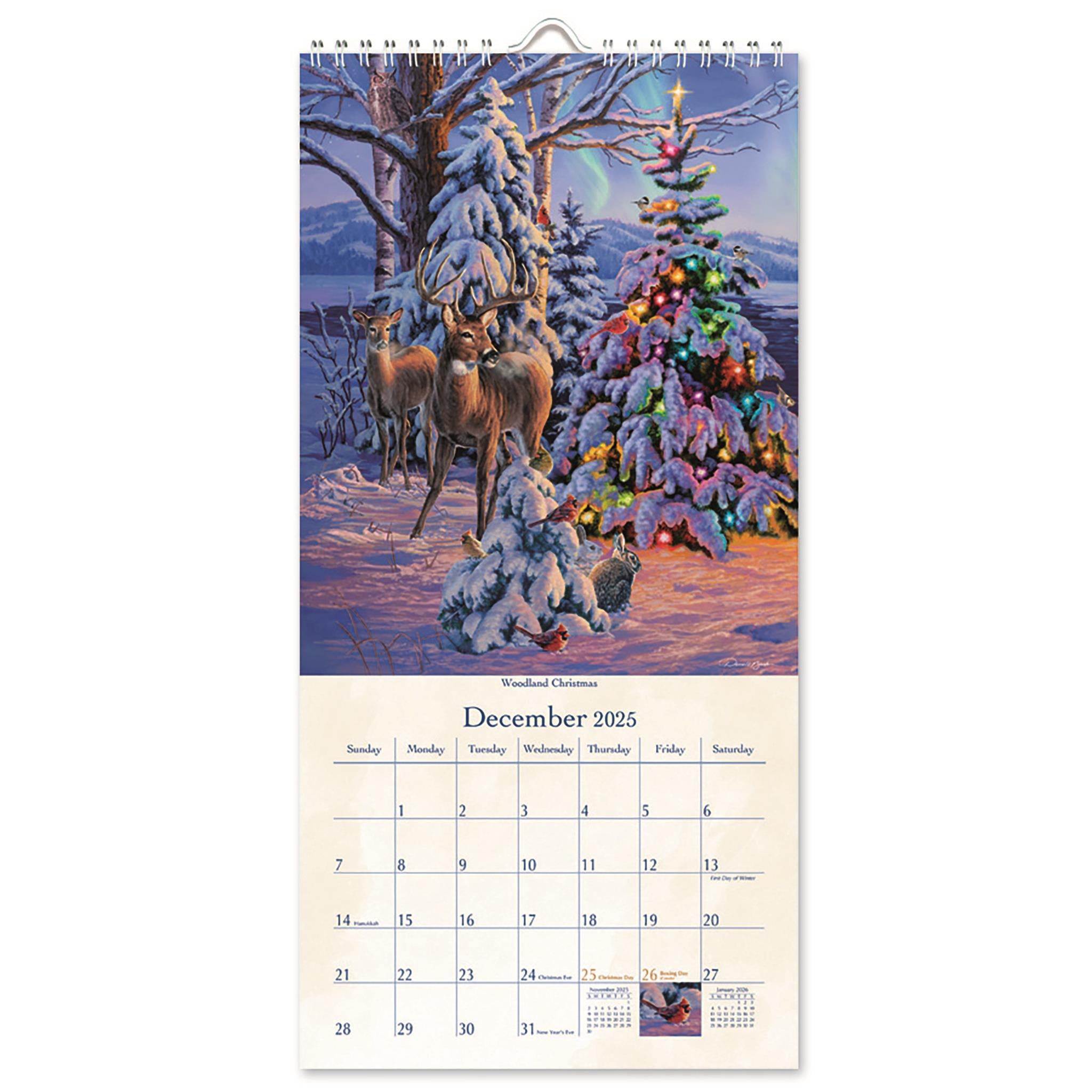 Great Outdoors Slim 2025 Calendar product image | Calendar Club Canada